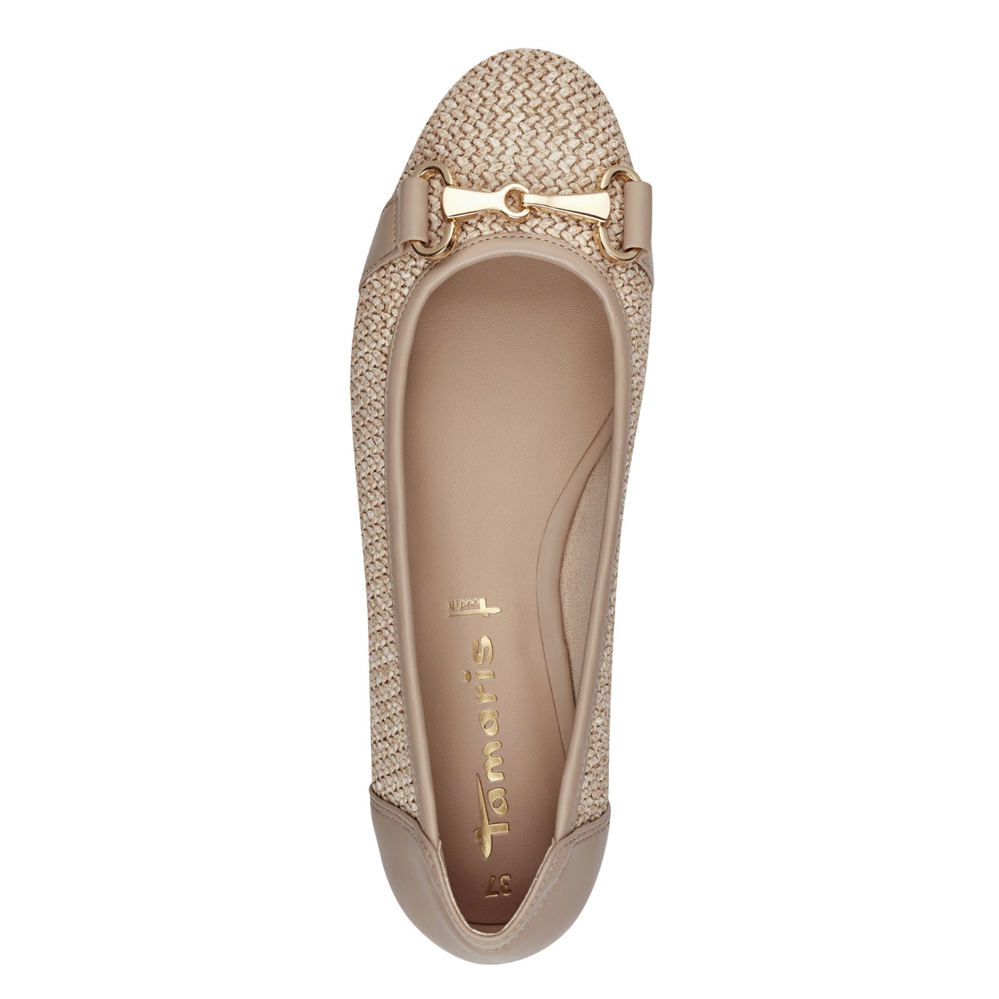 Beige Houston-ballerina's