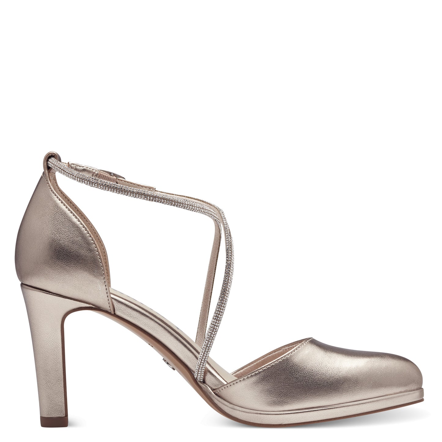 Liberia Gold Pumps