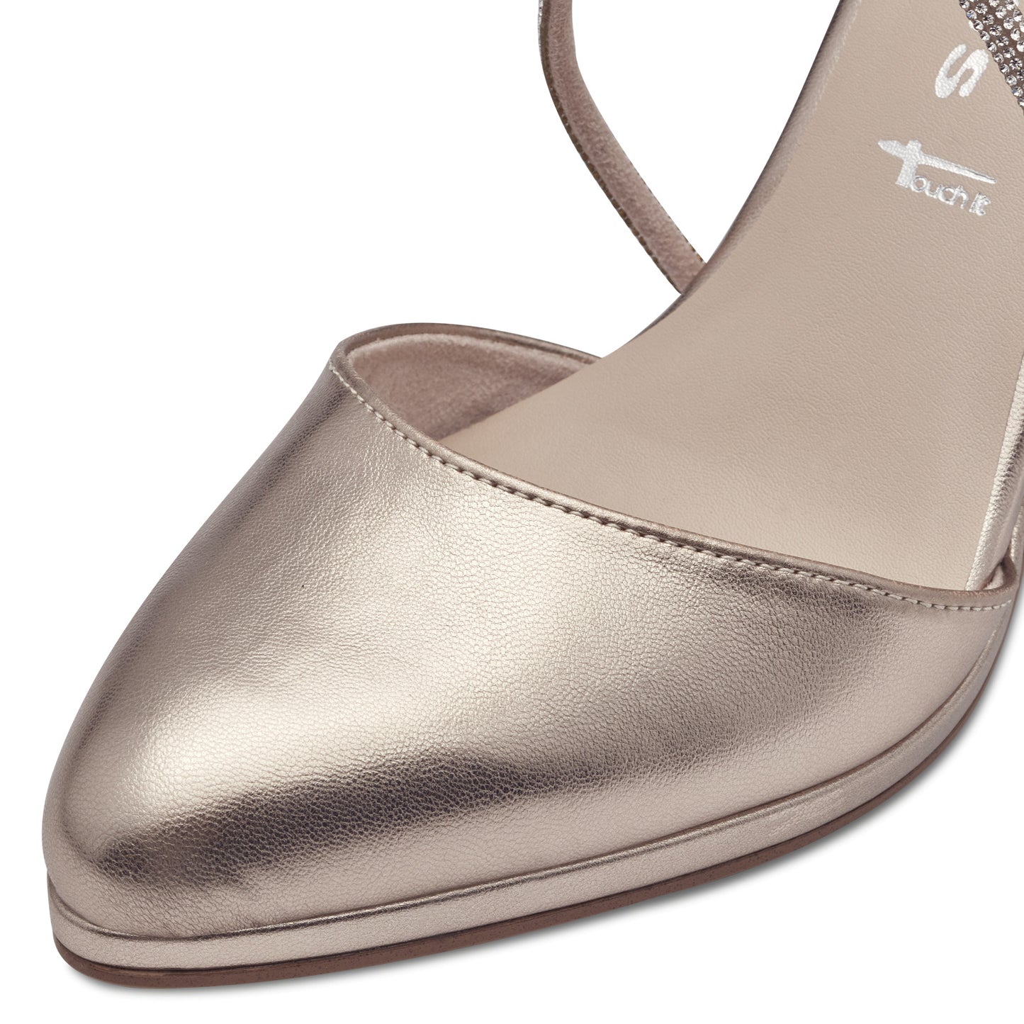 Liberia Gold Pumps