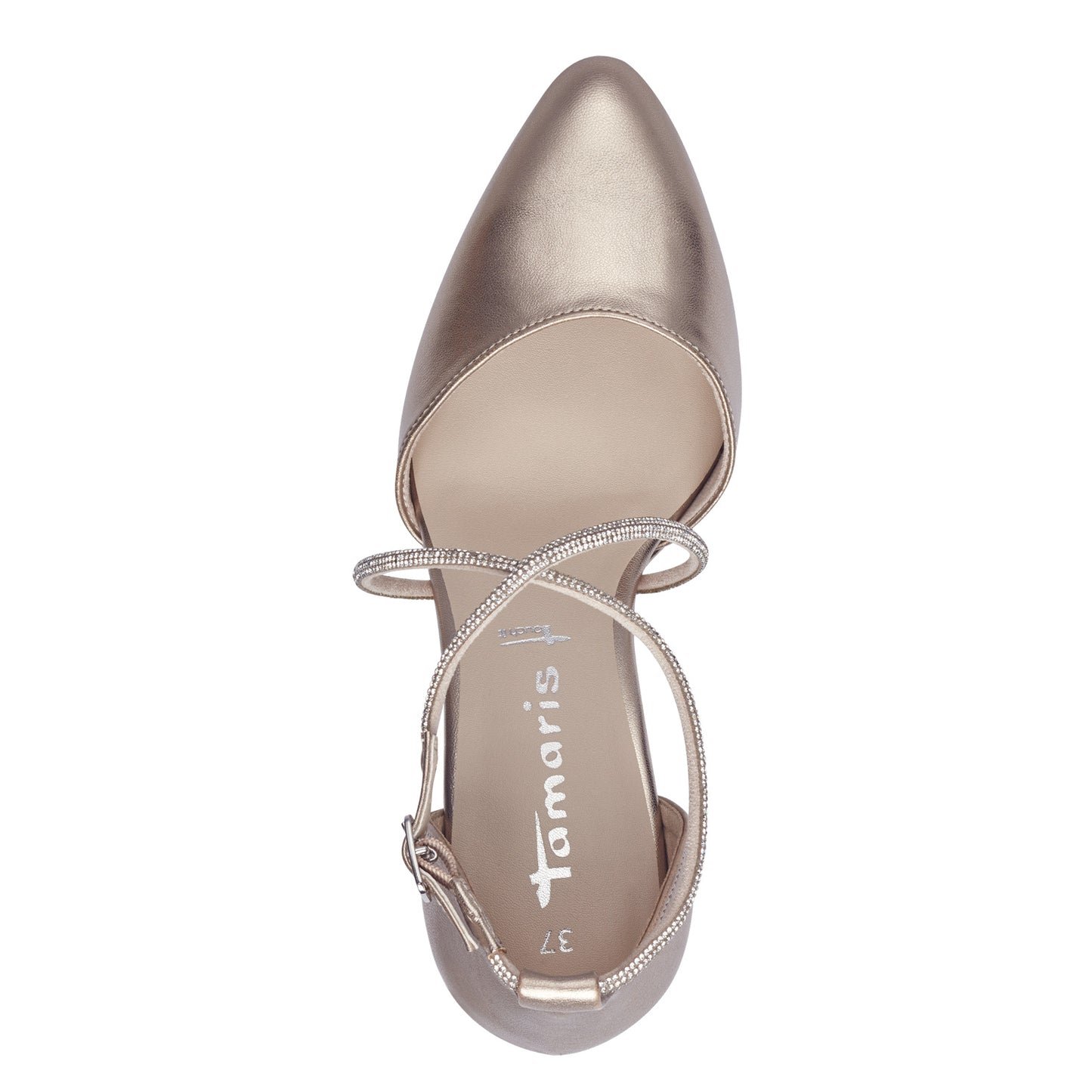 Liberia Gold Pumps