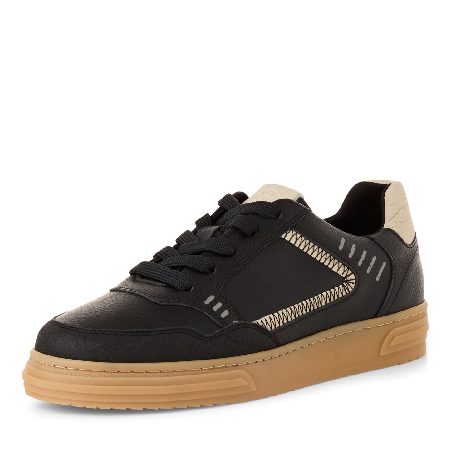 Baskets 23601 Noires Nouvelle collection automne hiver 2024 Marque Tamaris Chaussures femmes Magasin Jeanmart Grivegnée Ans Namur