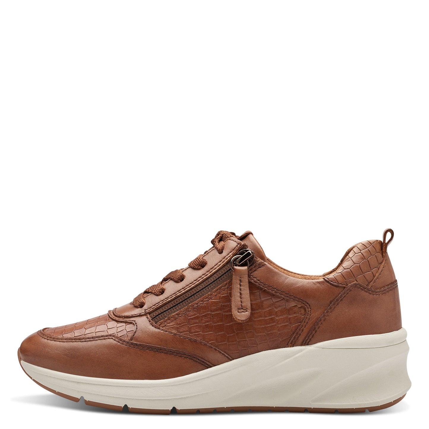 Caroubier Camel-sneakers