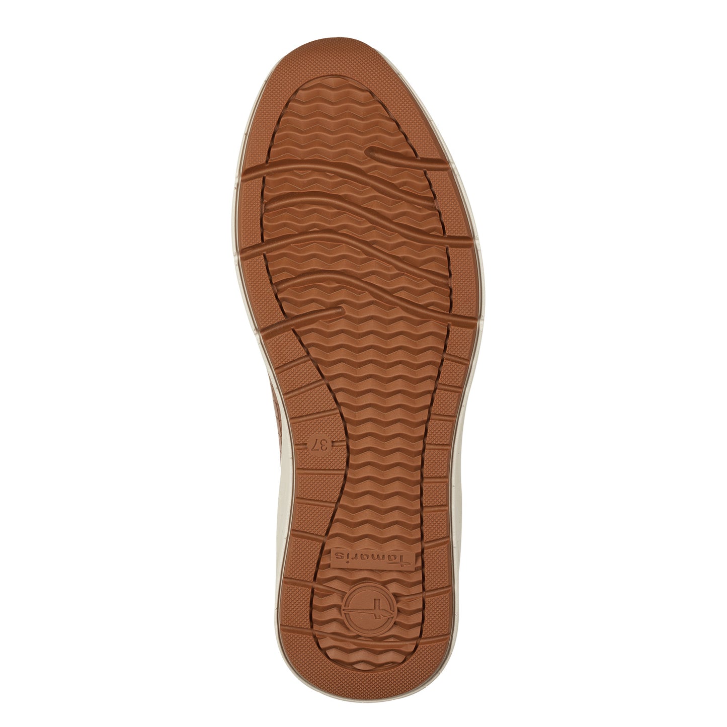 Caroubier Camel-sneakers