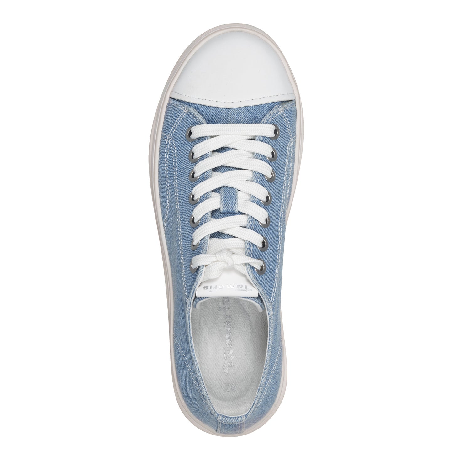 Jeanne blauwe sneakers