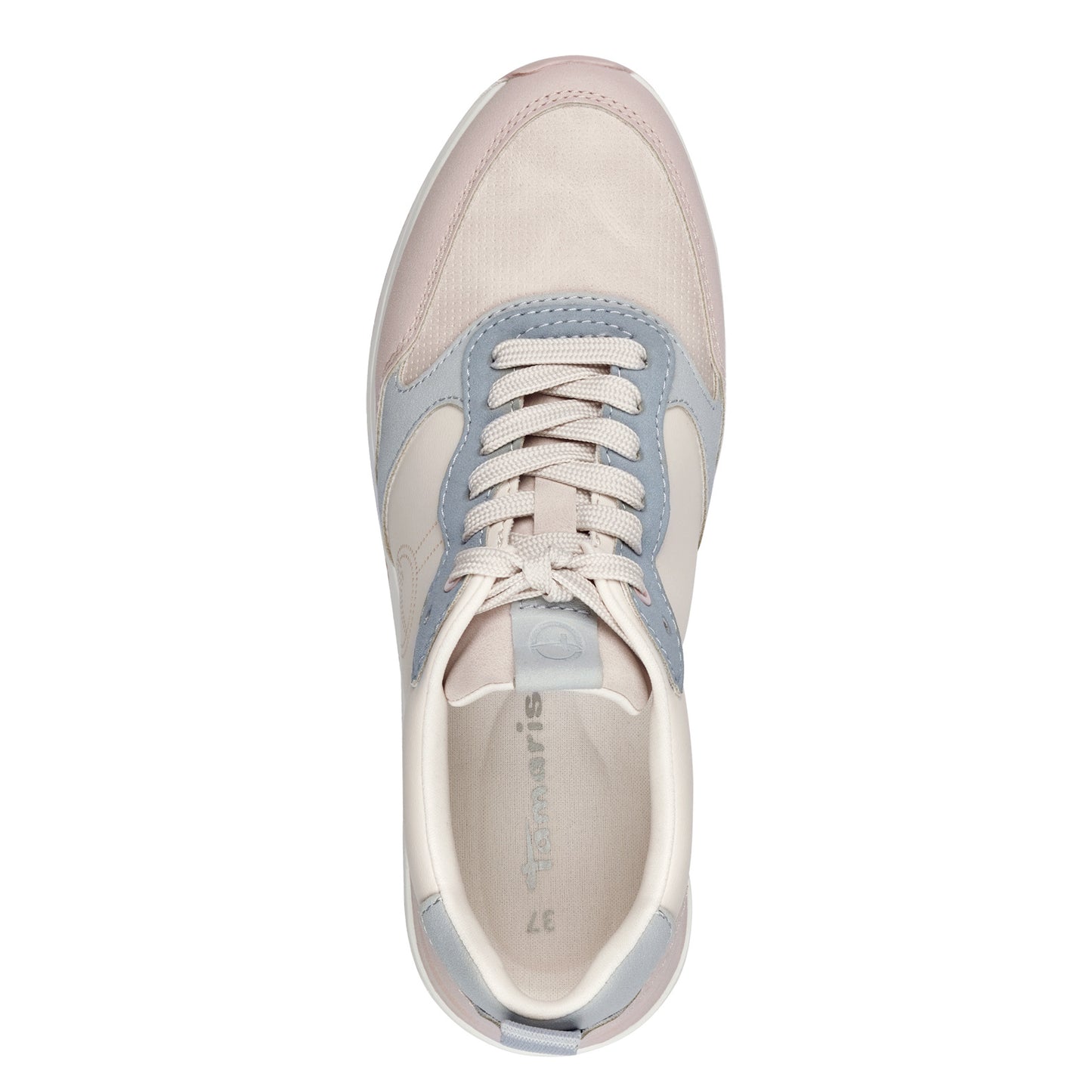 Blaue Weiden-Sneaker