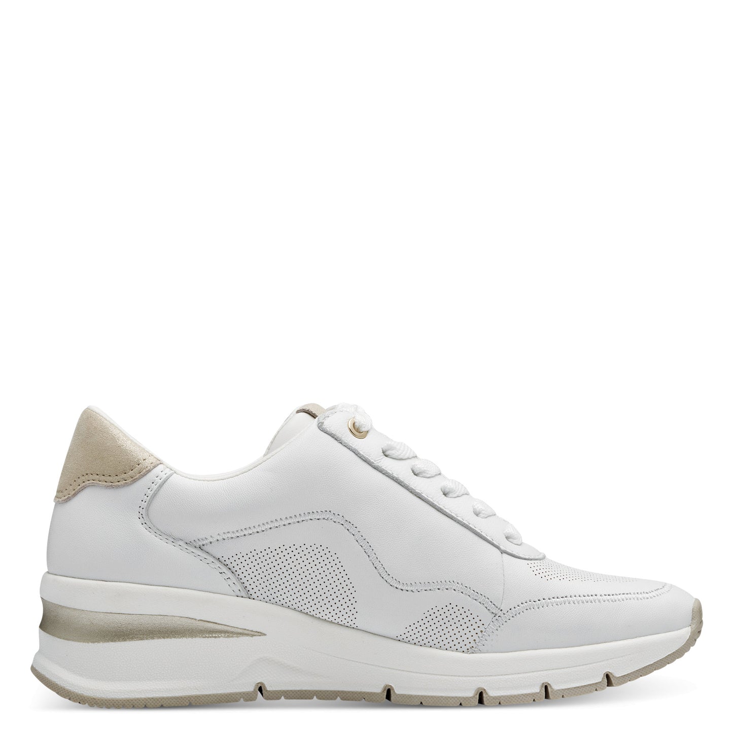 Weiße Eva-Sneaker