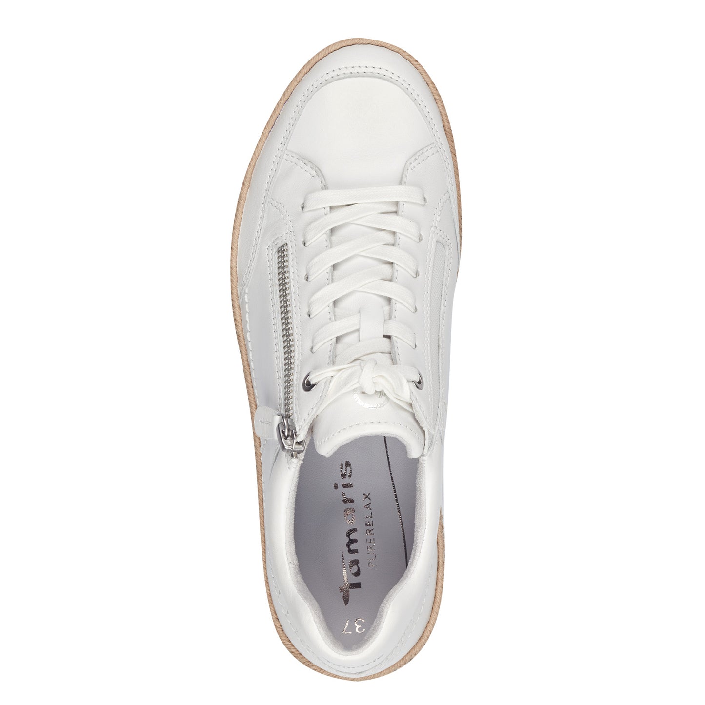 Weiße Emilie-Sneaker