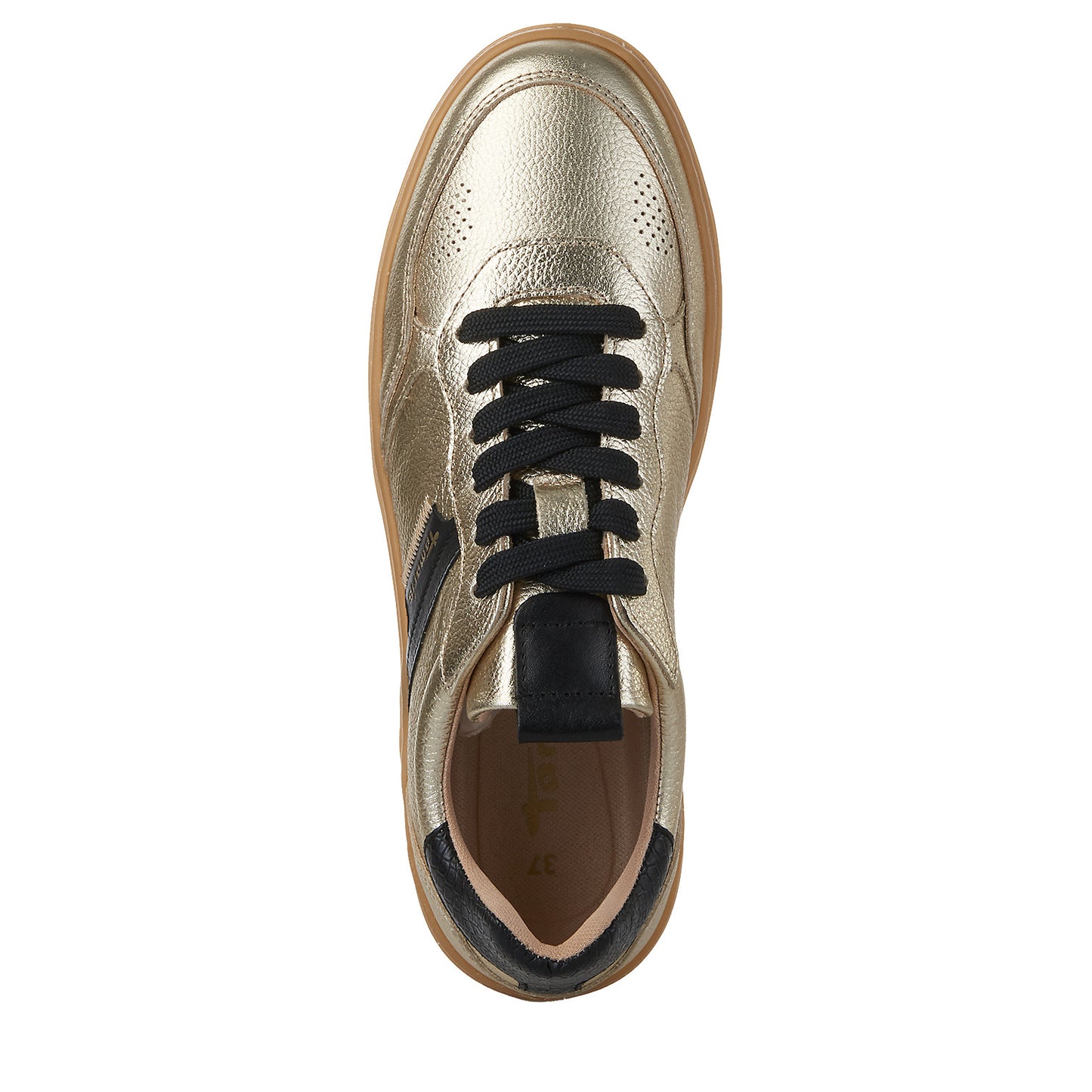 Goldene Cognassier-Sneaker