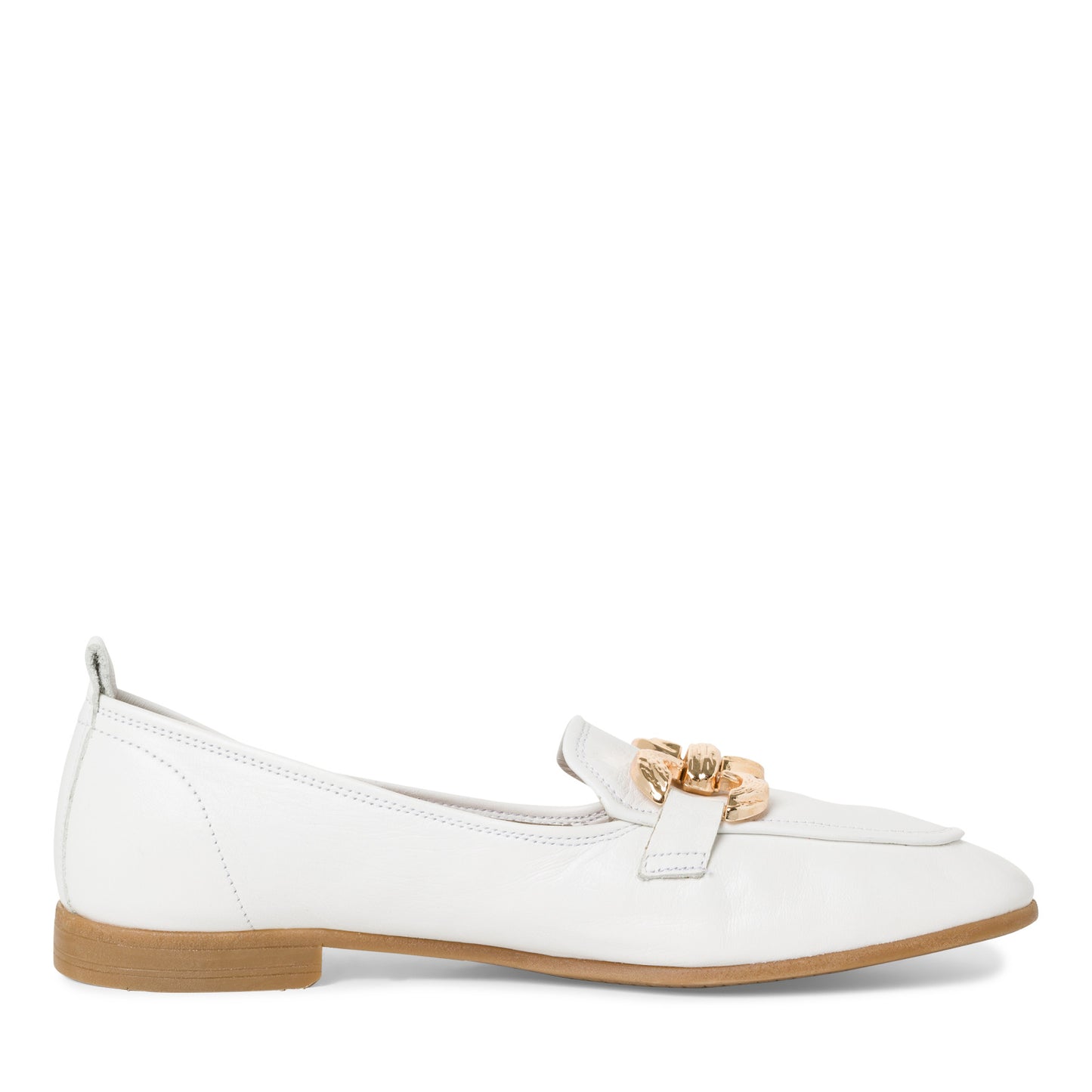 Witte Céliane-mocassins