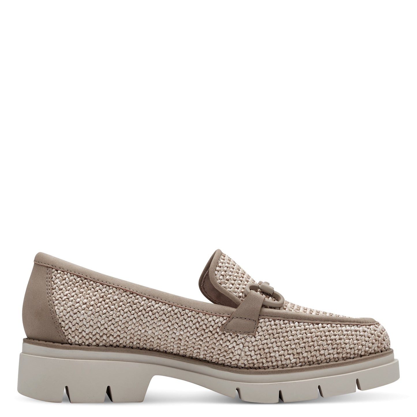 Anabelle beige loafers