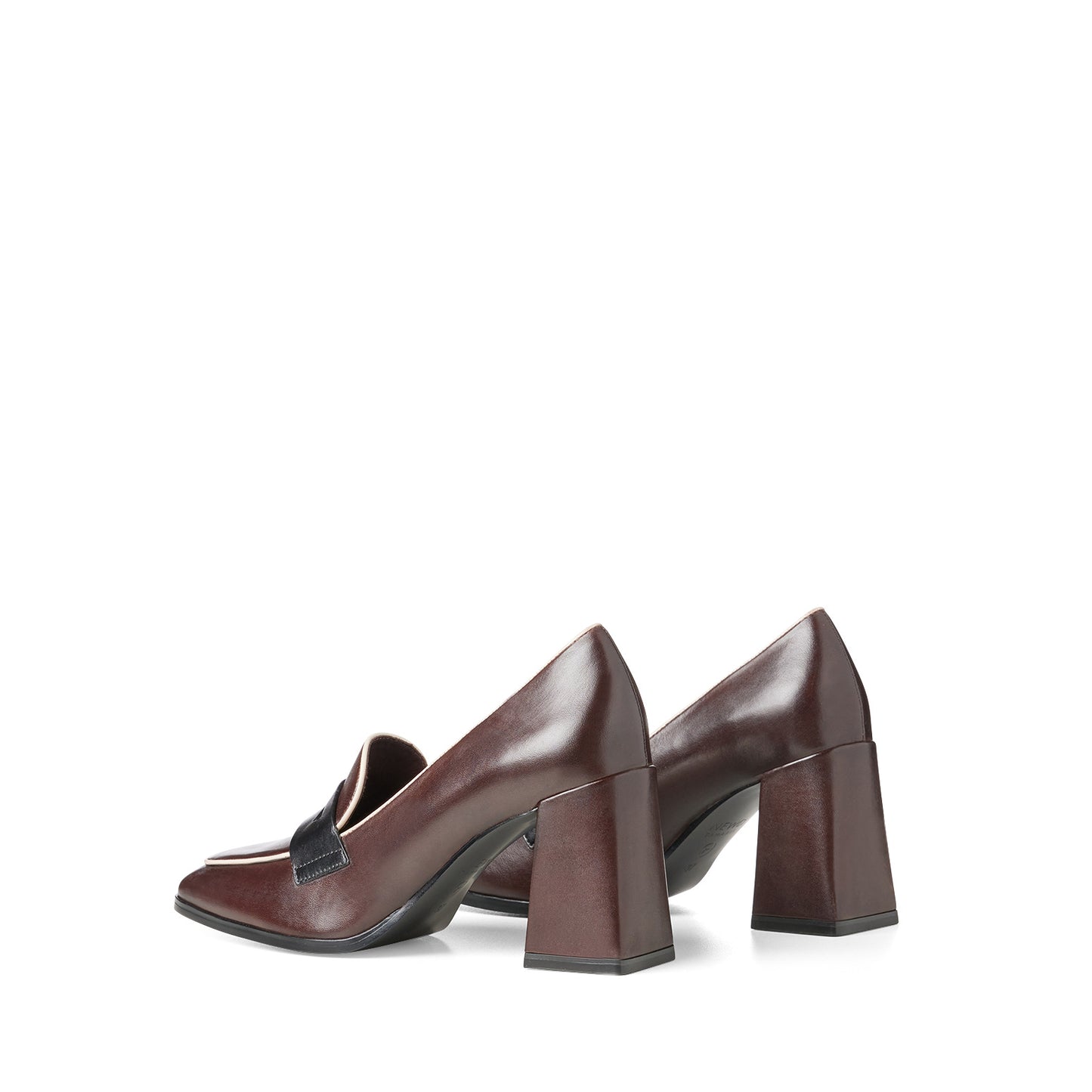 Rikio bruine loafers