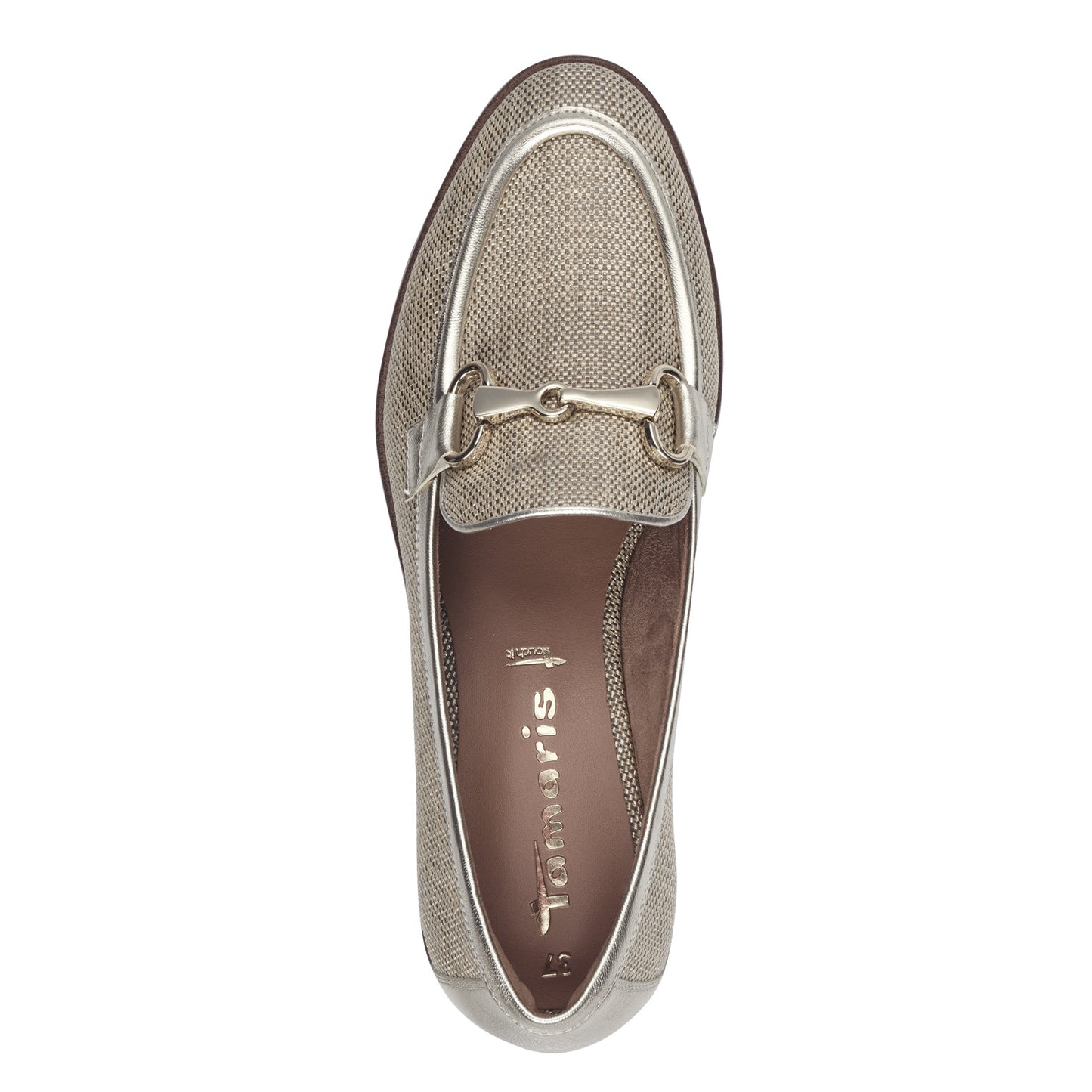Loily's gouden loafers