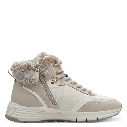 Amorpha Beige Stiefeletten