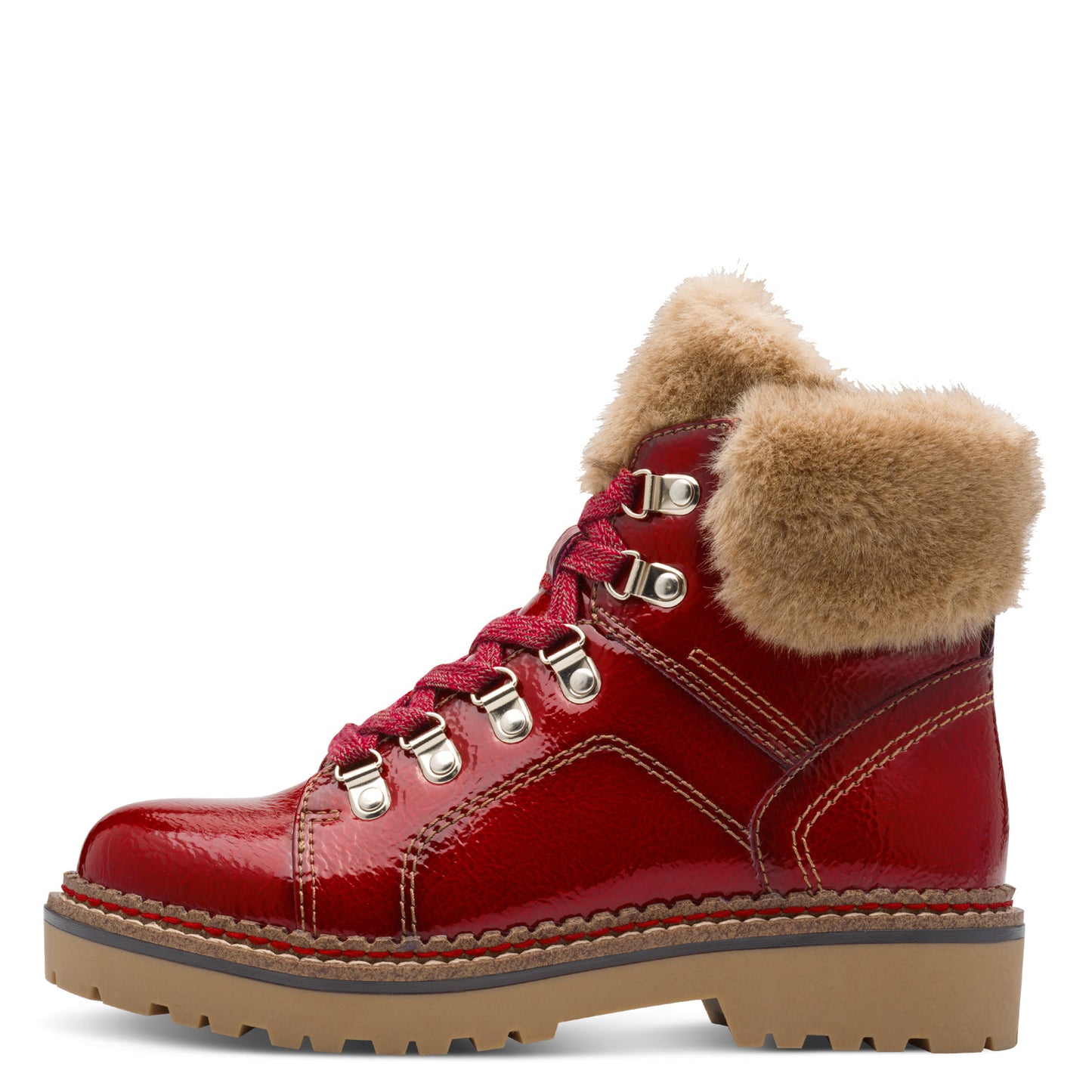 Bottines Araucaria Rouges