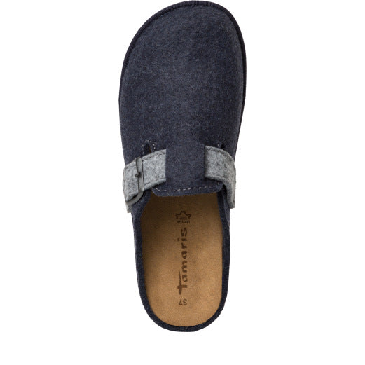 Okala blauwe pantoffels