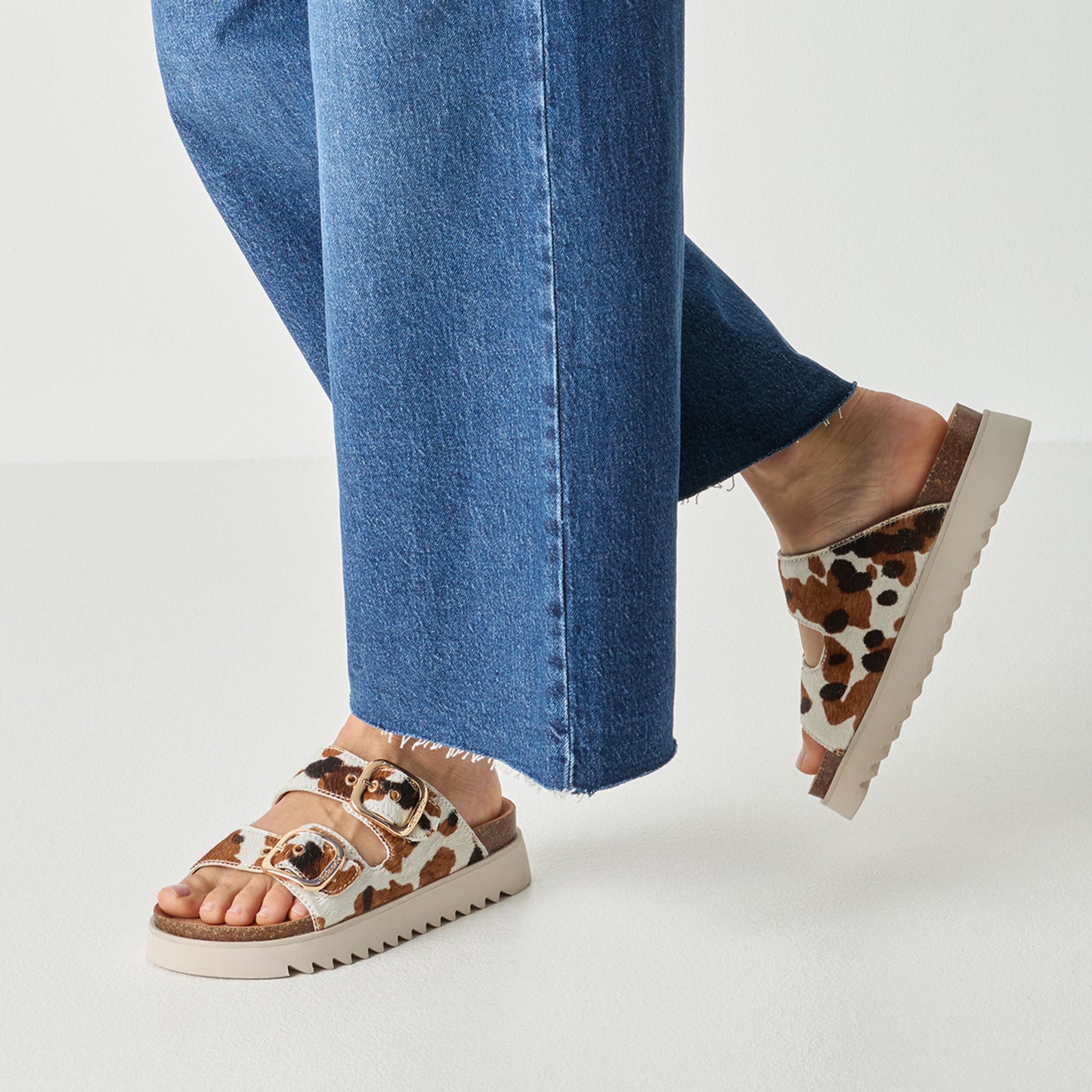 Mules Paula Vache