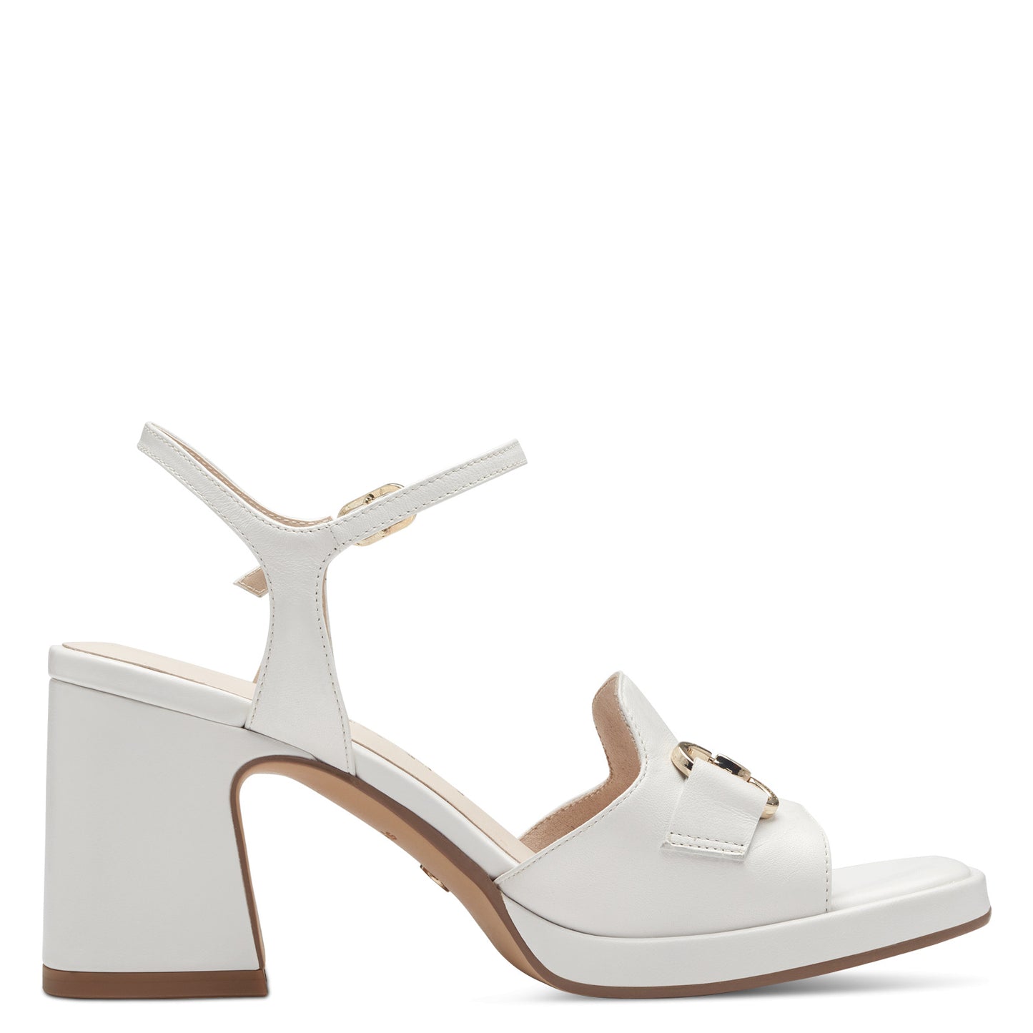 Witte Prisca-sandalen