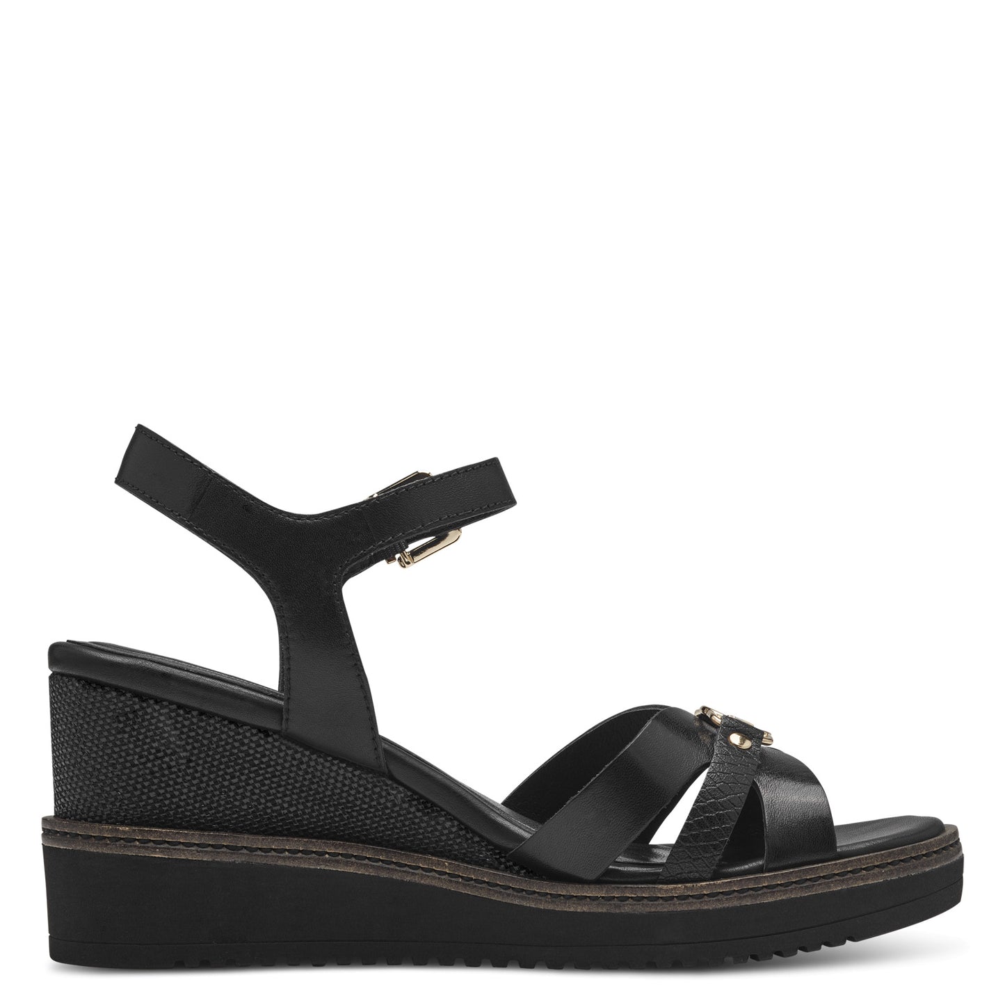 Zwarte Luéna-sandalen