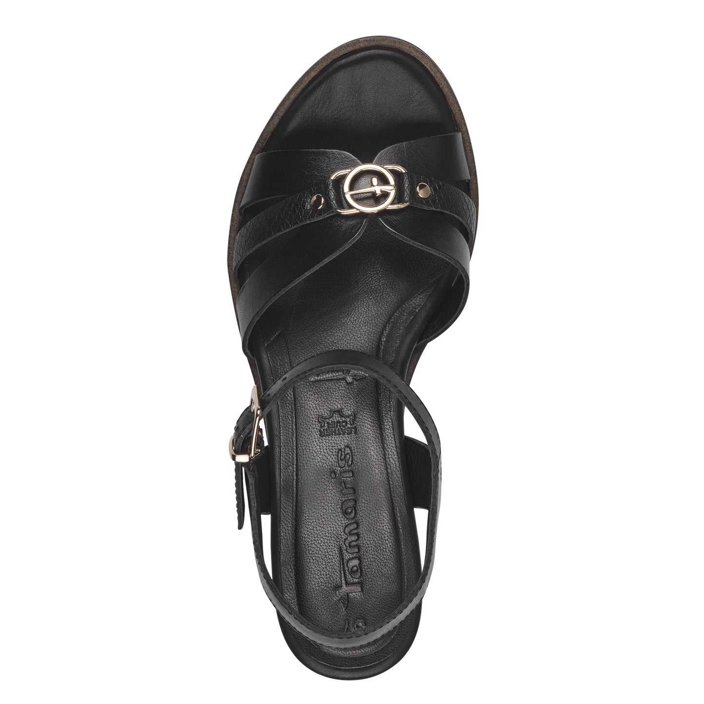 Zwarte Luéna-sandalen