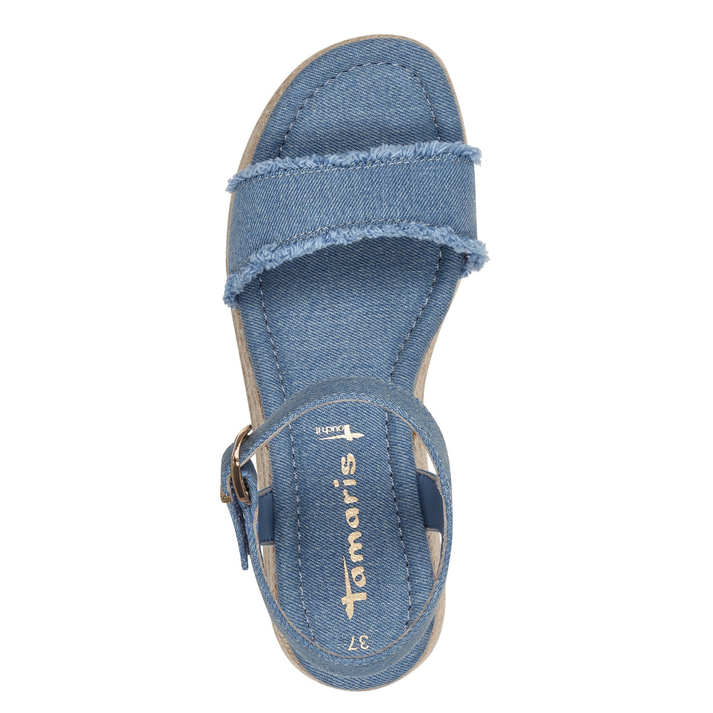 Blauwe jade sandalen