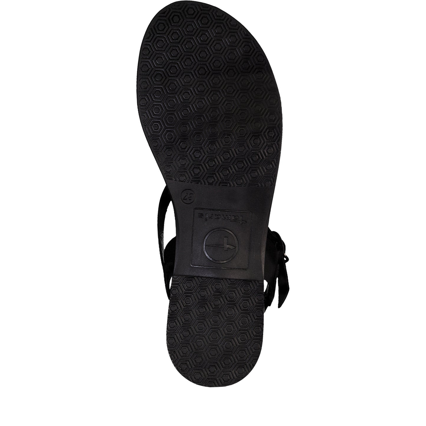 Zwarte Mélodie-sandalen