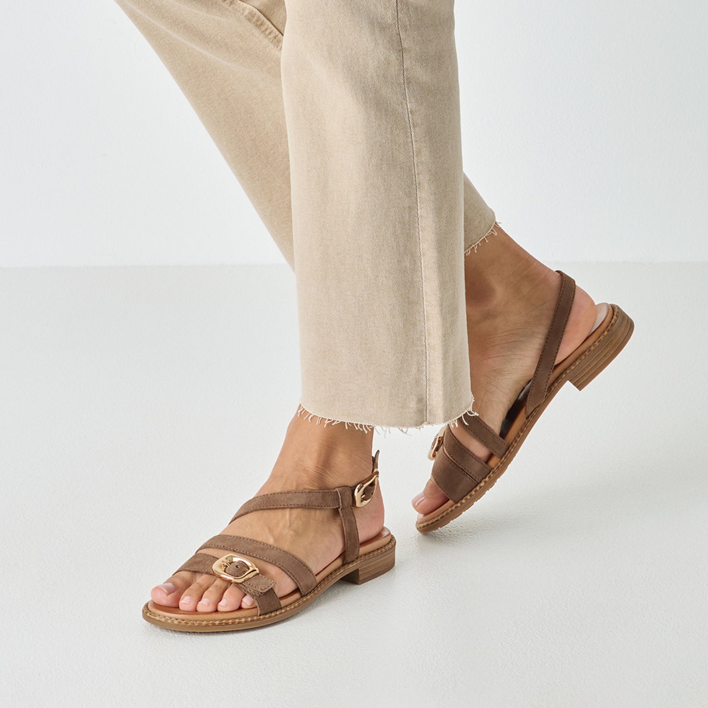 Sandales Eole Taupes