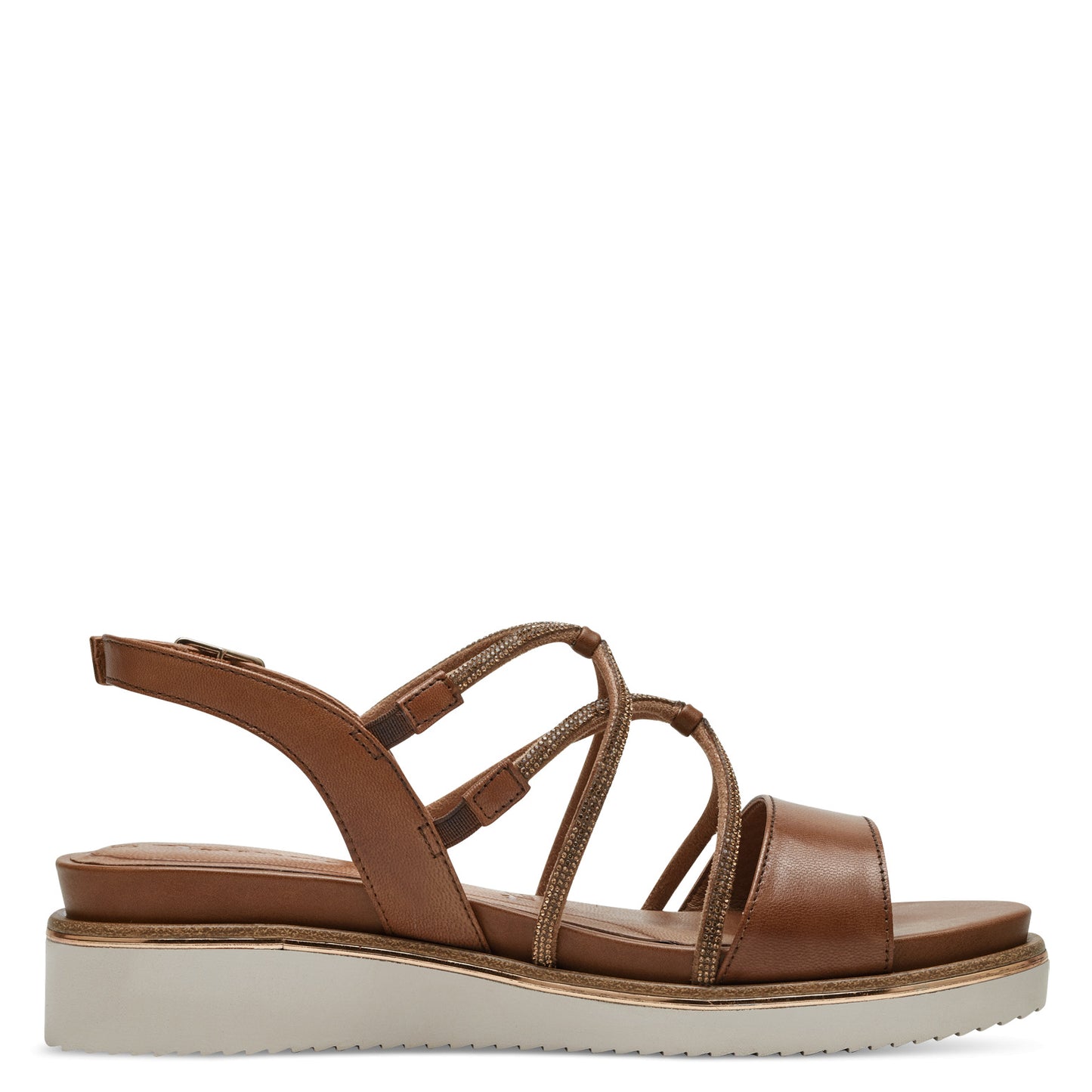 Bruine Magali sandalen