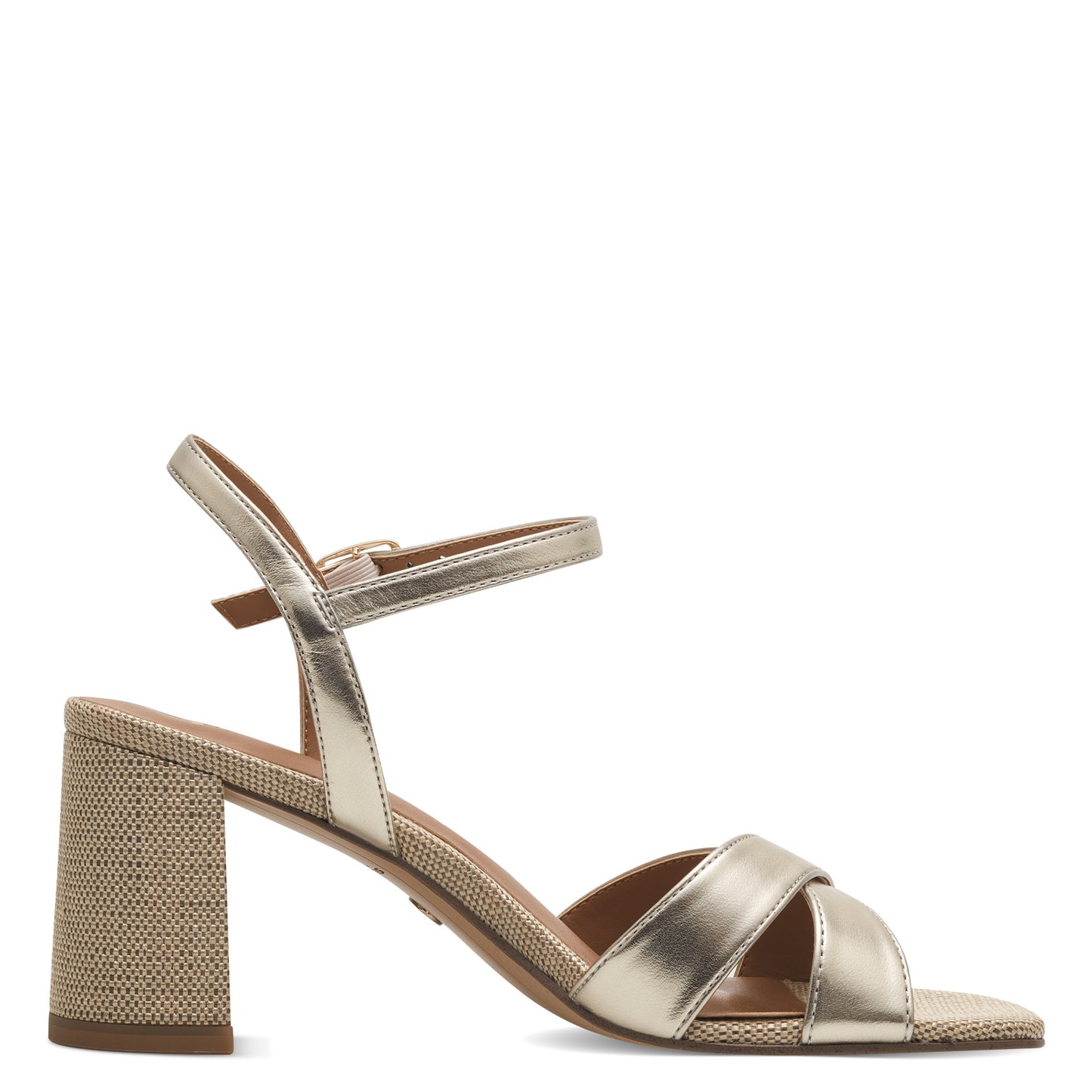 Faustine gouden sandalen