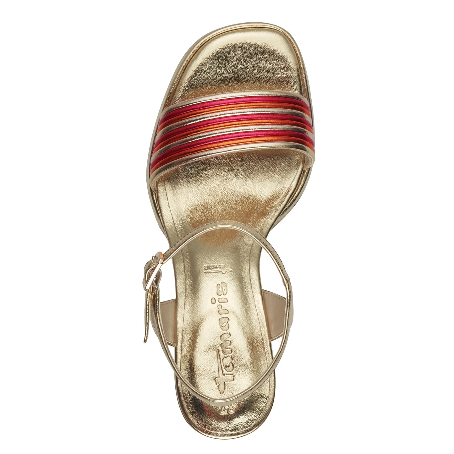 Laure gouden sandalen