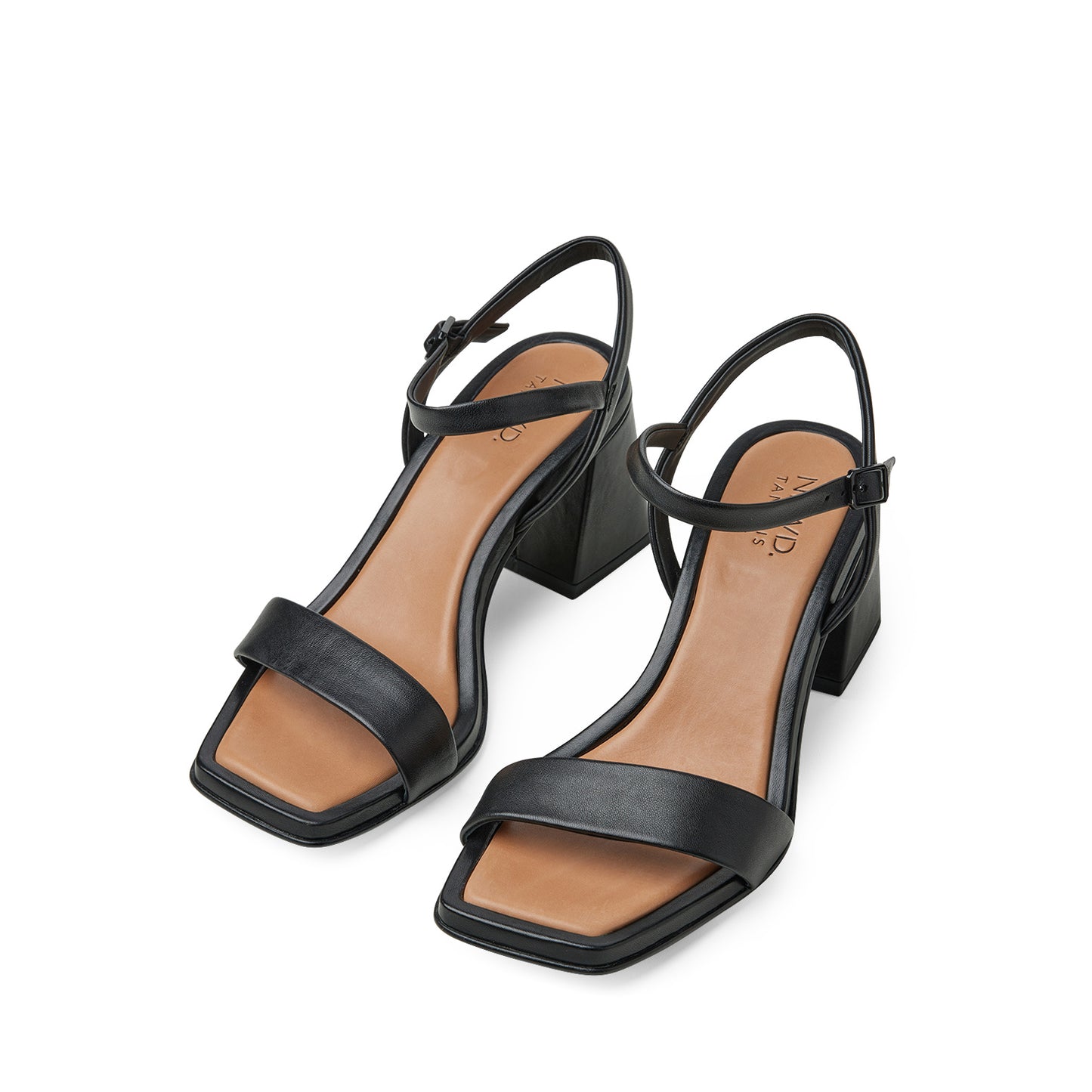 Zwarte Barbara sandalen