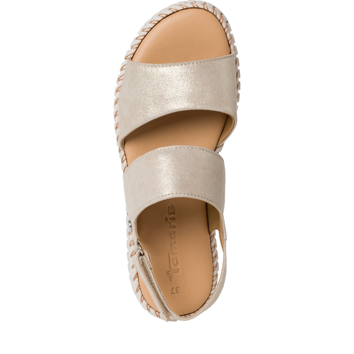 Lio gouden sandalen