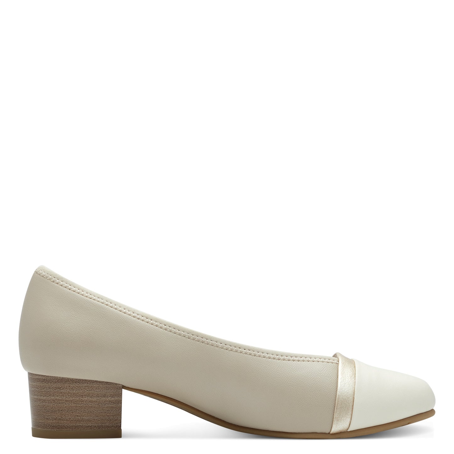 Beige Martinez pumps