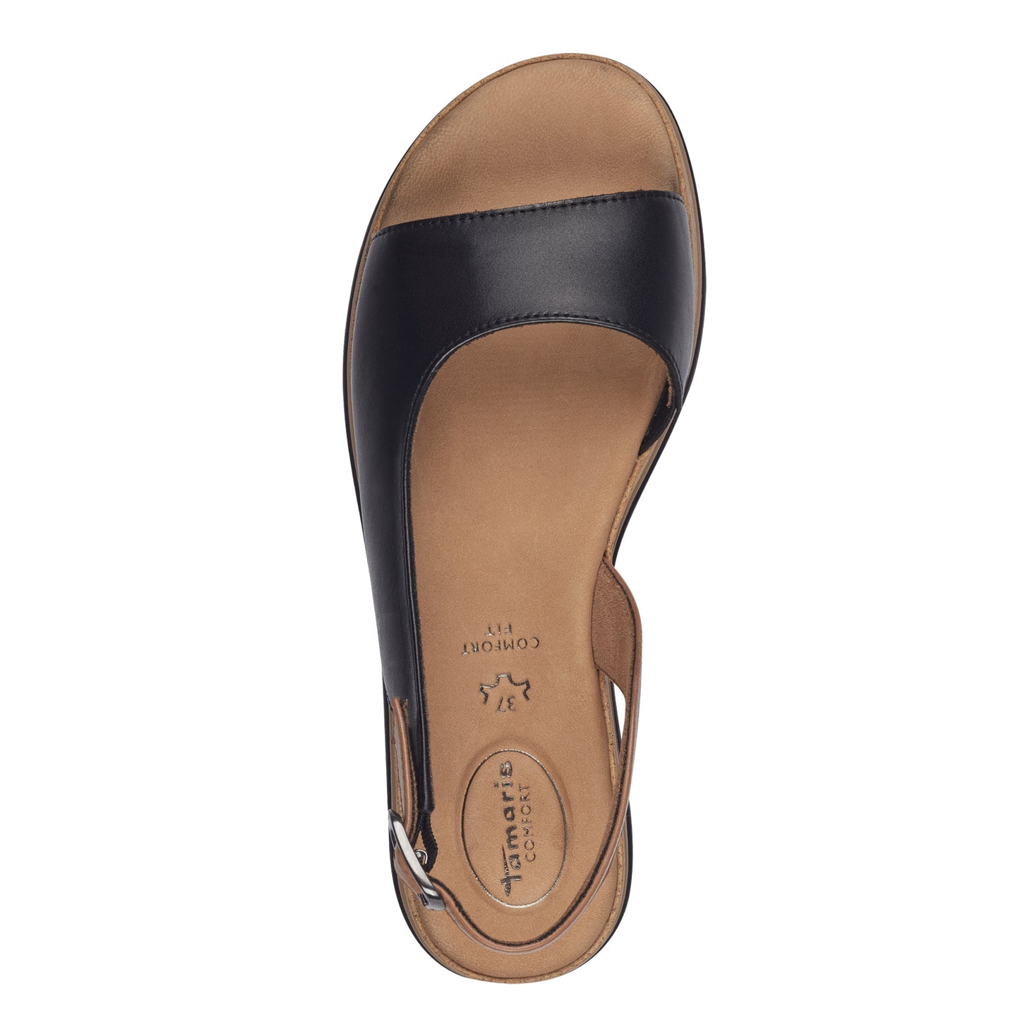 Zwarte Sienna-sandalen