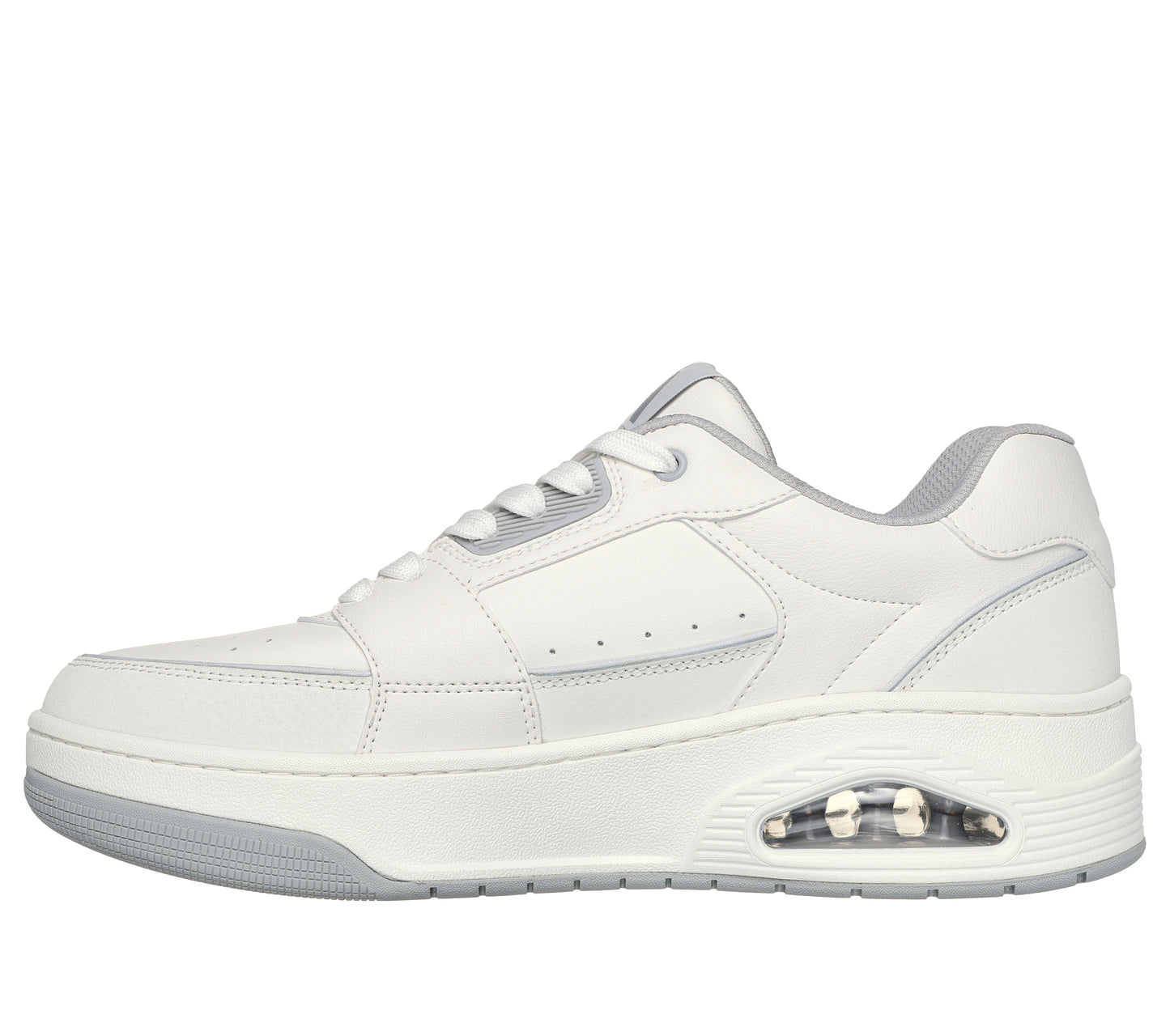 Baskets Uno Court Blanches