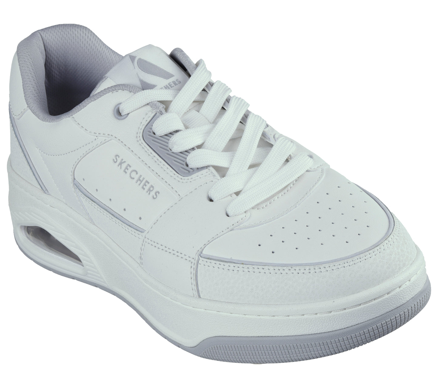 Baskets Uno Court Blanches