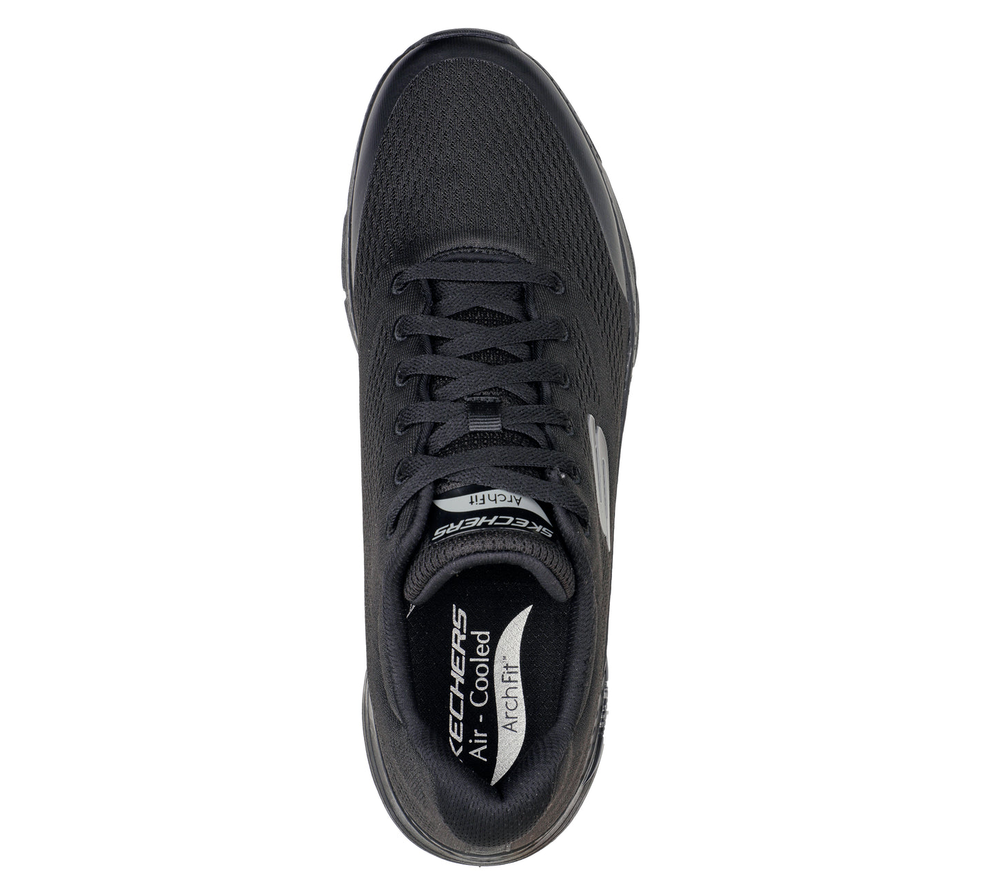 Zwarte arch-fit sneakers
