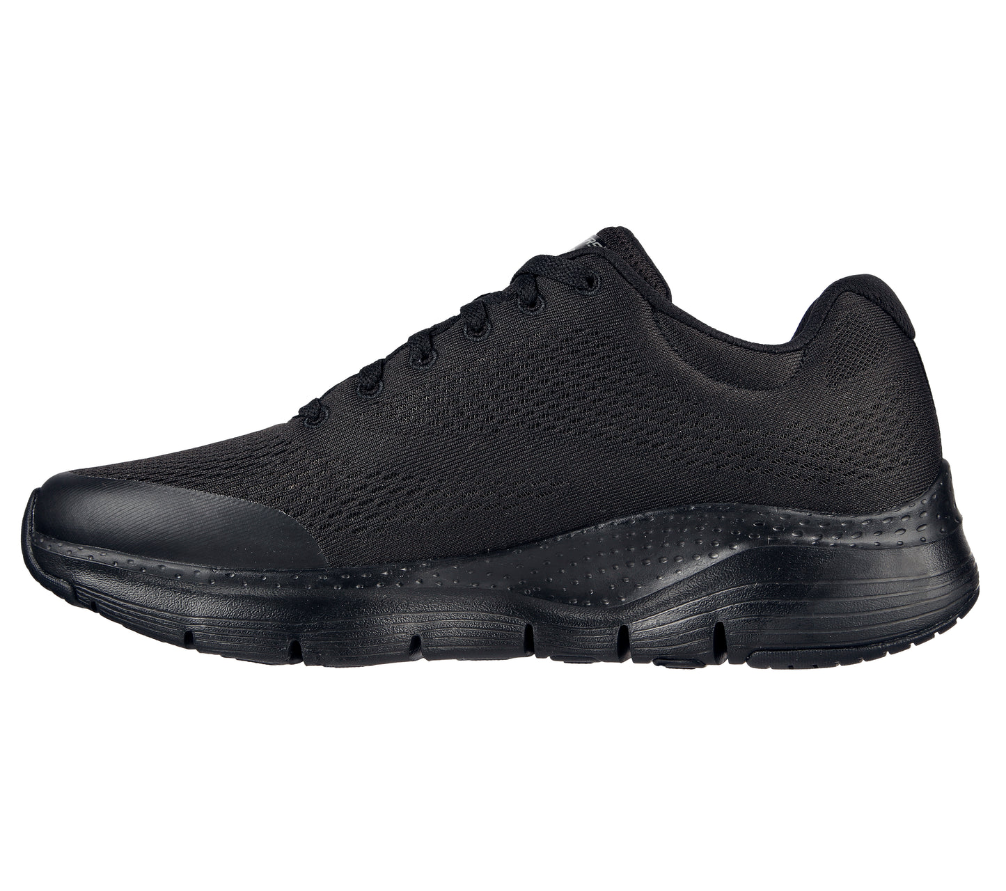 Zwarte arch-fit sneakers