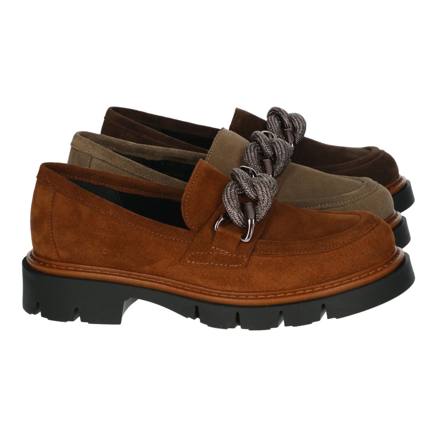 Mocassins Kobing Taupes