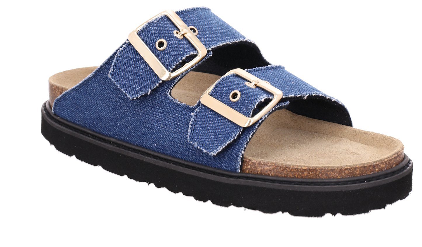Mules Tropea Bleu Foncé Article 5530 marque Rohde chaussures hommes magasin chaussures Jeanmart Belgique Liège Grivegnée Ans Namur Eupen