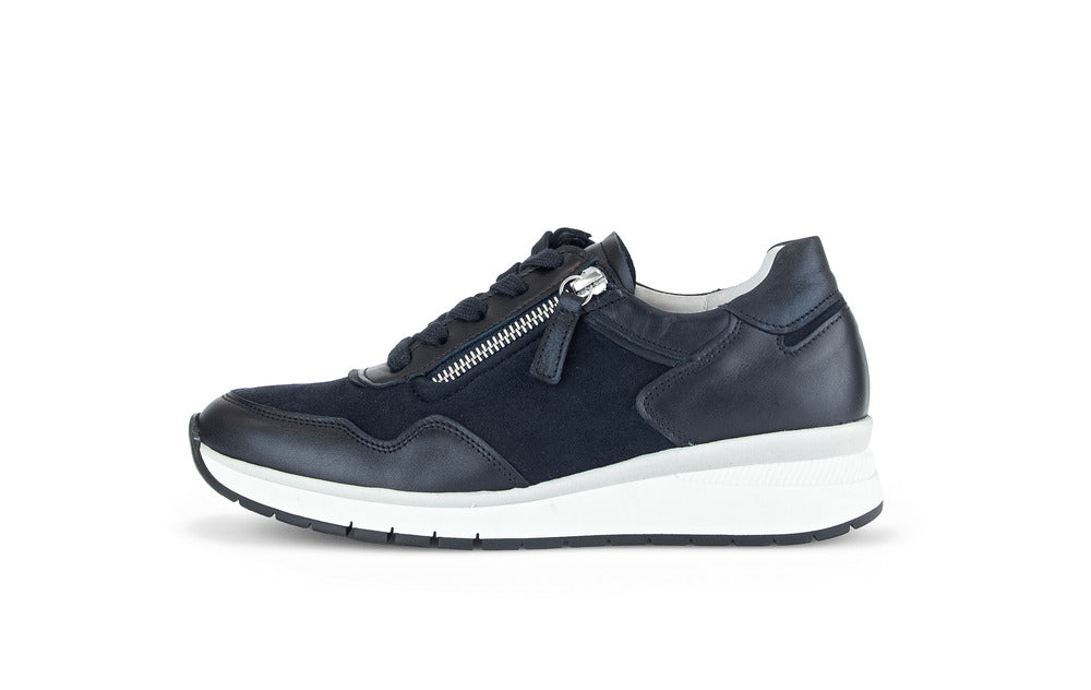 Baskets Evana Bleues Marque Gabor chaussures femmes Nouvelle collection printemps été 2024
