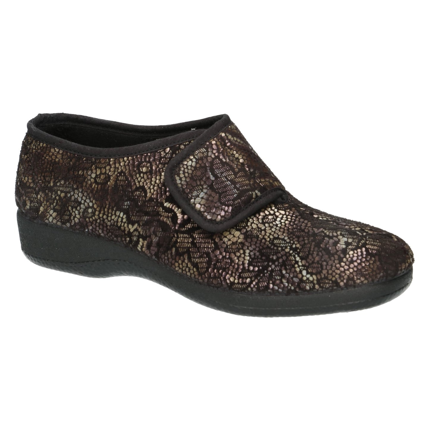 Pantoufles Combi Noires Nouvelle collection automne hiver 2025 Chaussures femmes Magasins Jeanmart Belgique Liege Grivegnee Ans Namur Eupen
