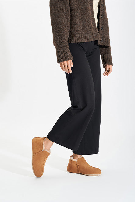 Pantoufles Moena Camel