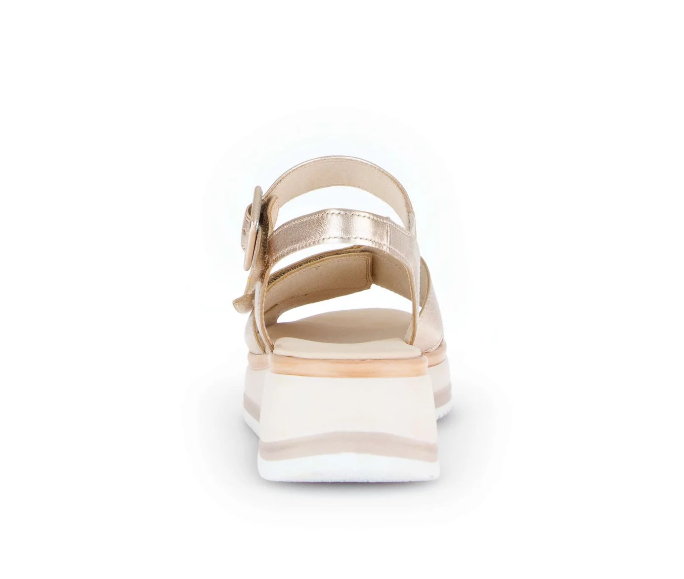 Hermosa Gold Sandalen