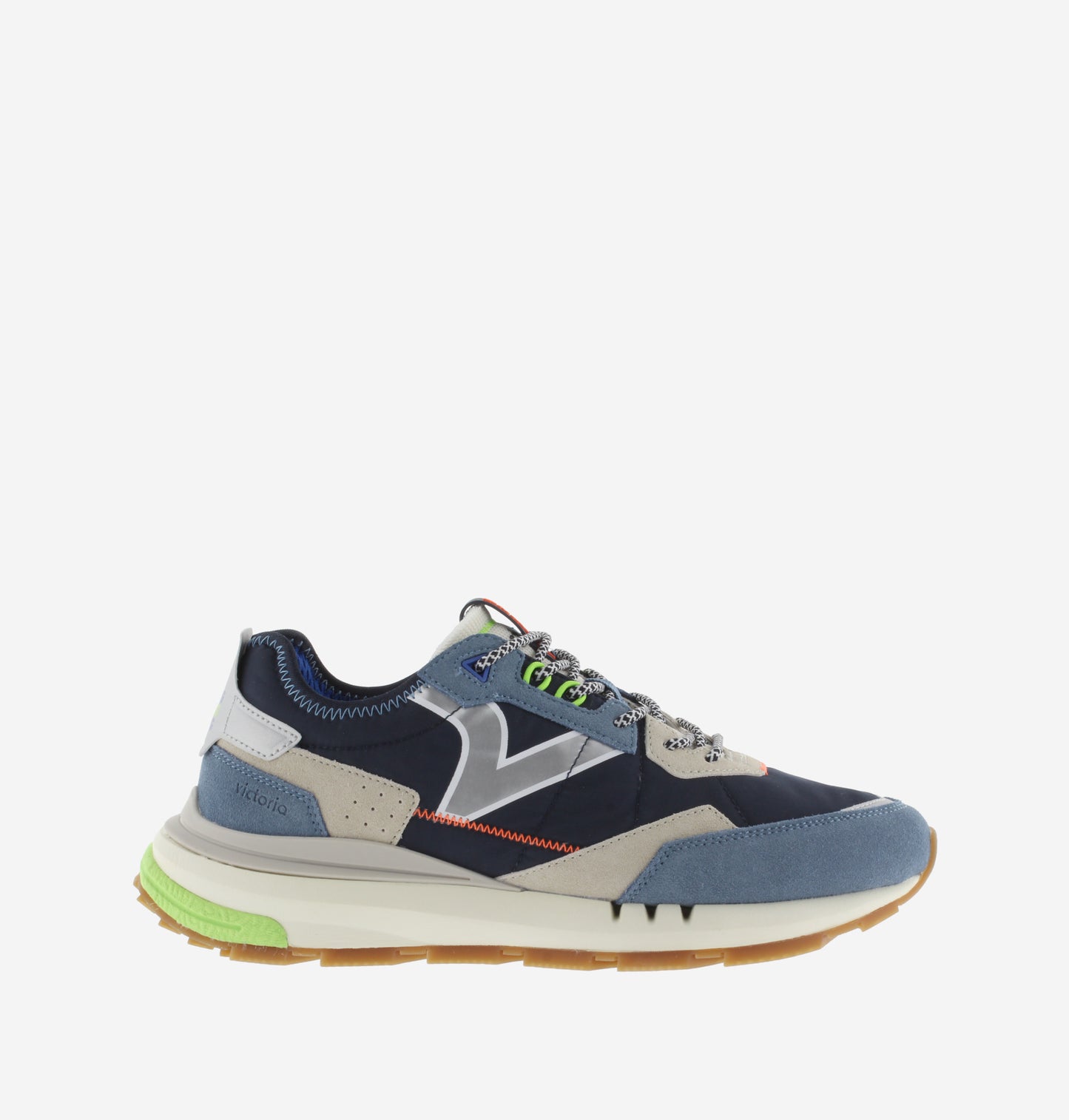 Hellblaue Wing-Sneaker