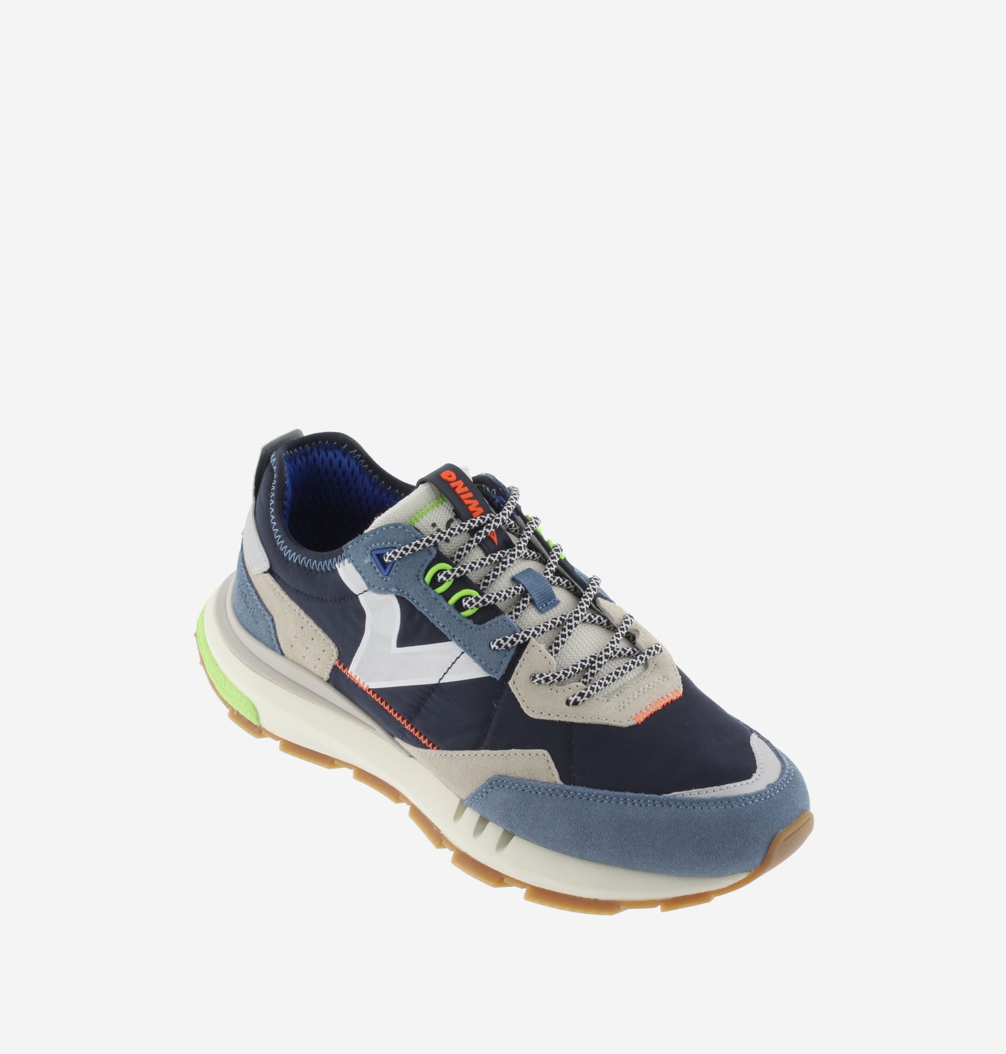 Hellblaue Wing-Sneaker
