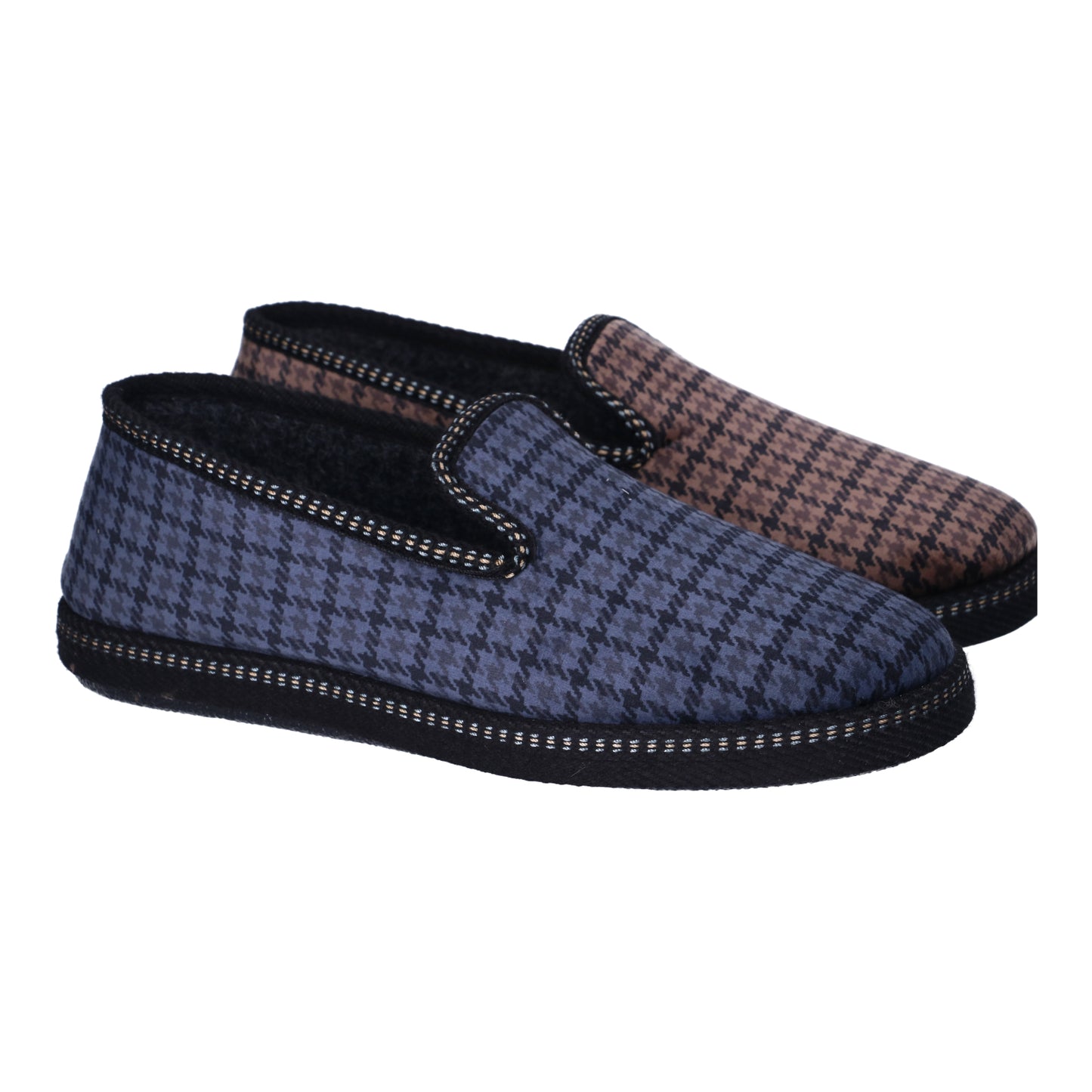 Article CA-313 Pantoufles Taises Bleues Nouvelle collection automne hiver 2025 Magasins chaussures Jeanmart Belgique Liège Grivegnée Ans Namur Eupen