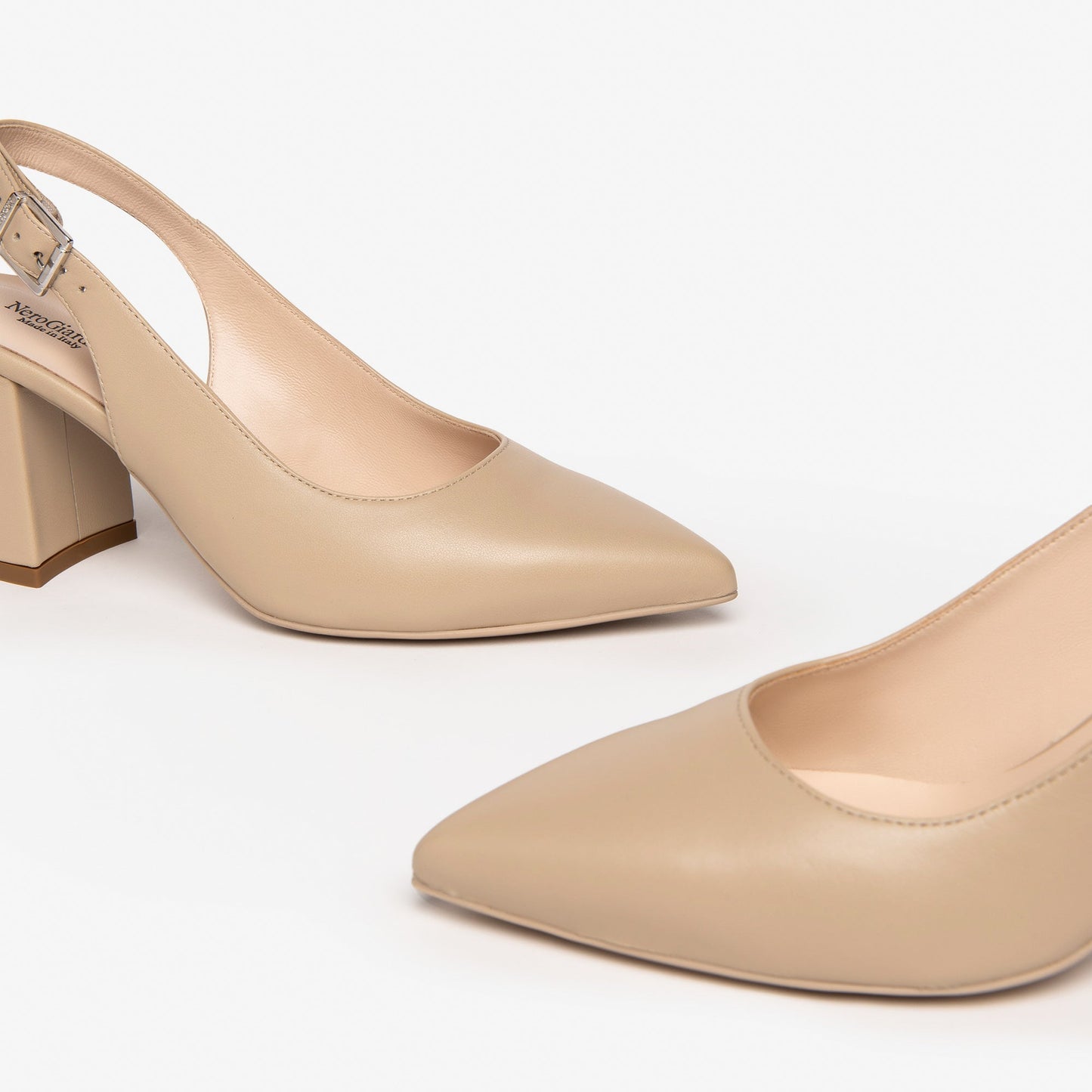 Beige Aubagnes-pumps