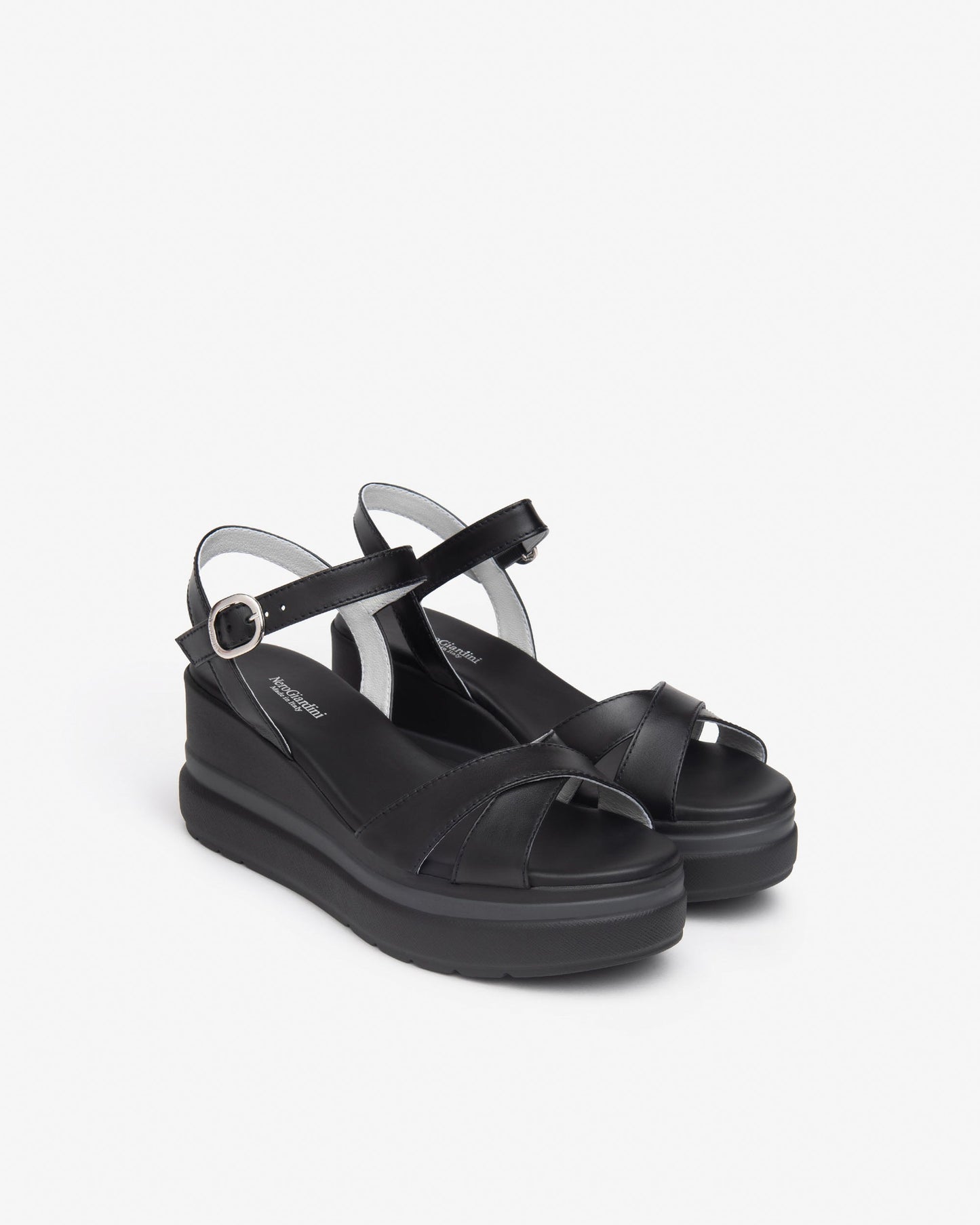 Zwarte Paso sandalen