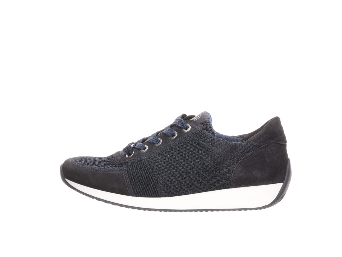 Baskets Méloé Bleues Chaussures femmes Marque Ara Nouvelle collection printemps été 2024 Magasins chaussures Belgique Liège Grivegnée Ans Namur