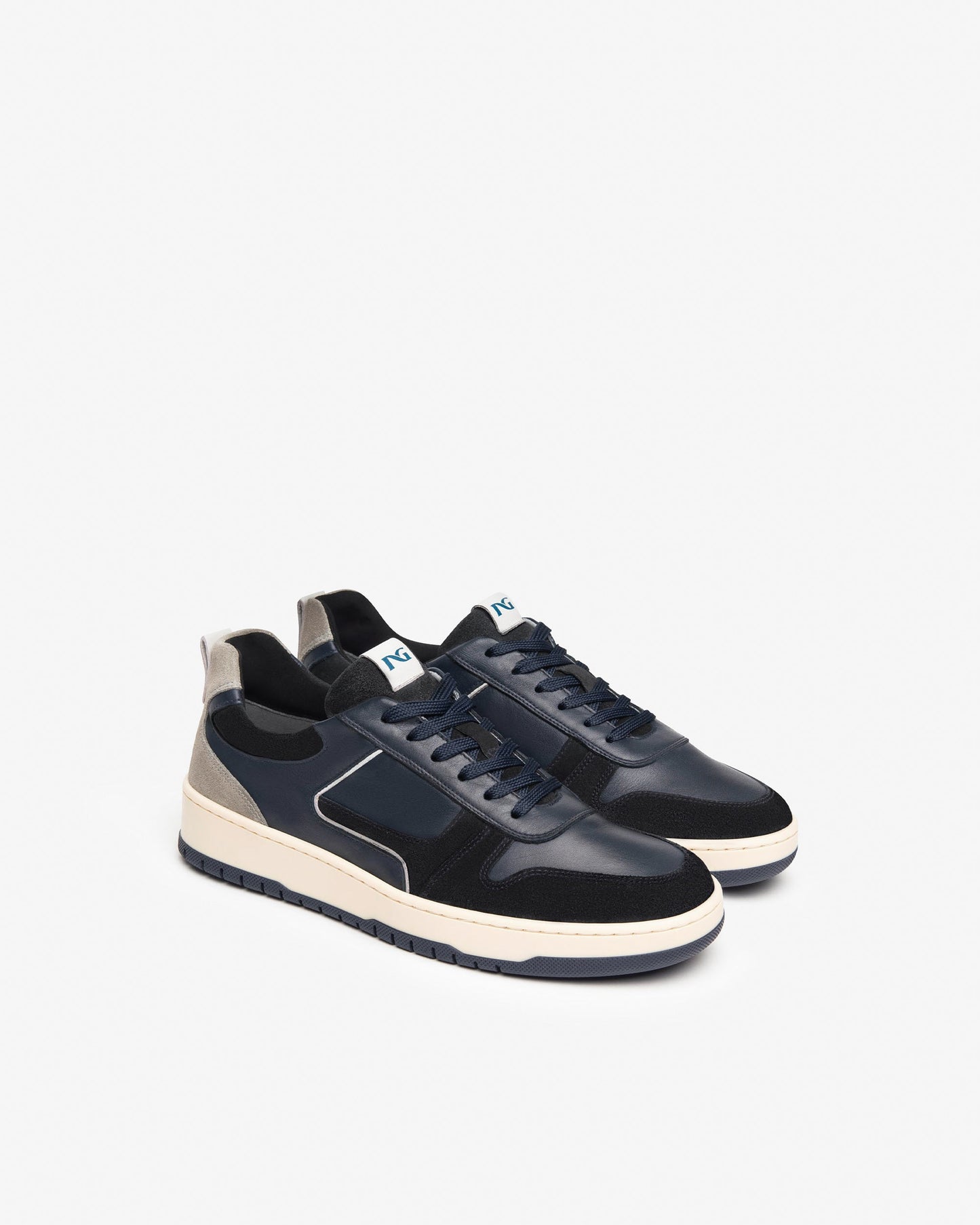 Blaue Kumquat-Sneakers